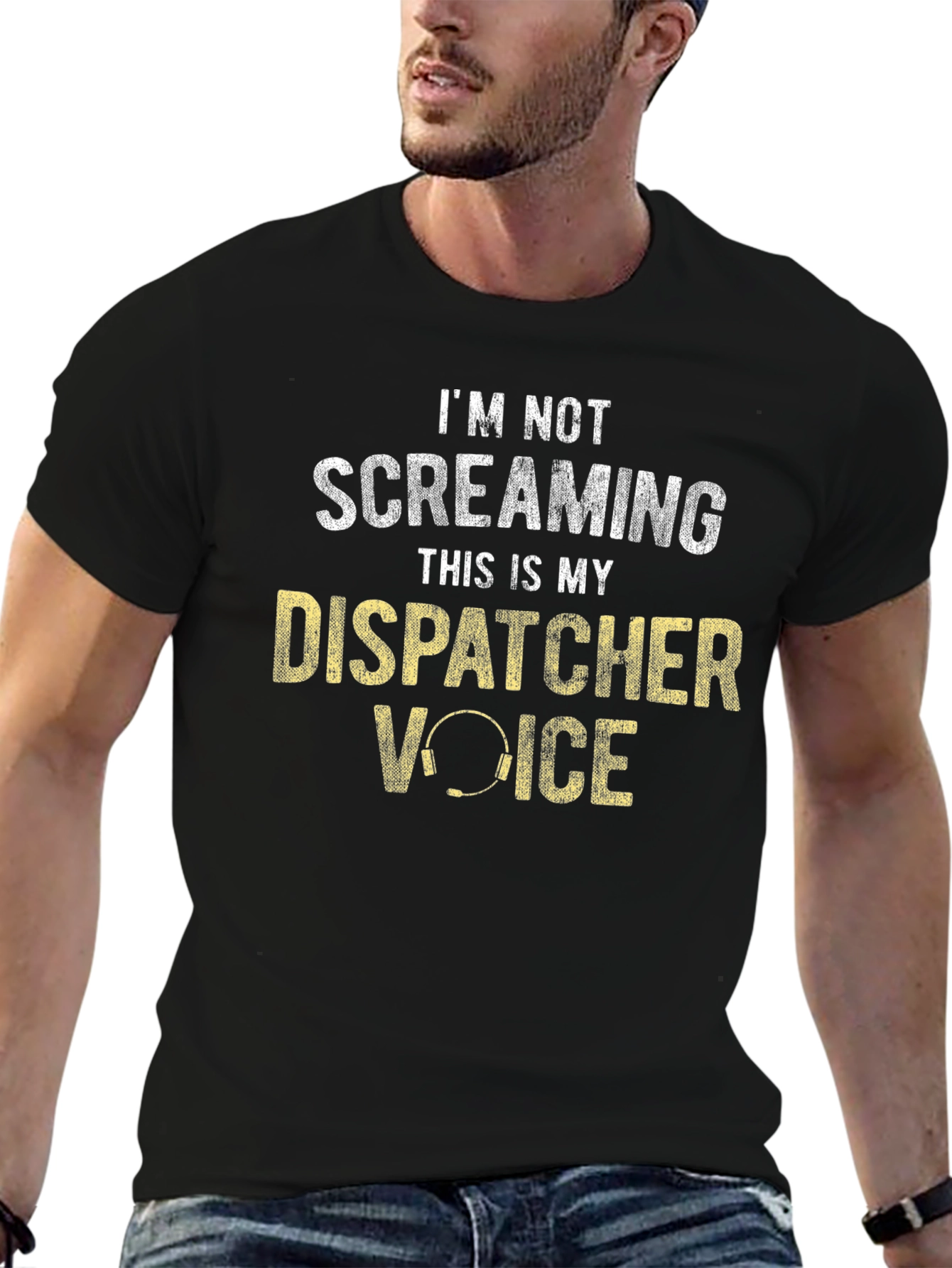 Dispatcher Voice T-Shirt - Funny 911 Dispatcher Tee