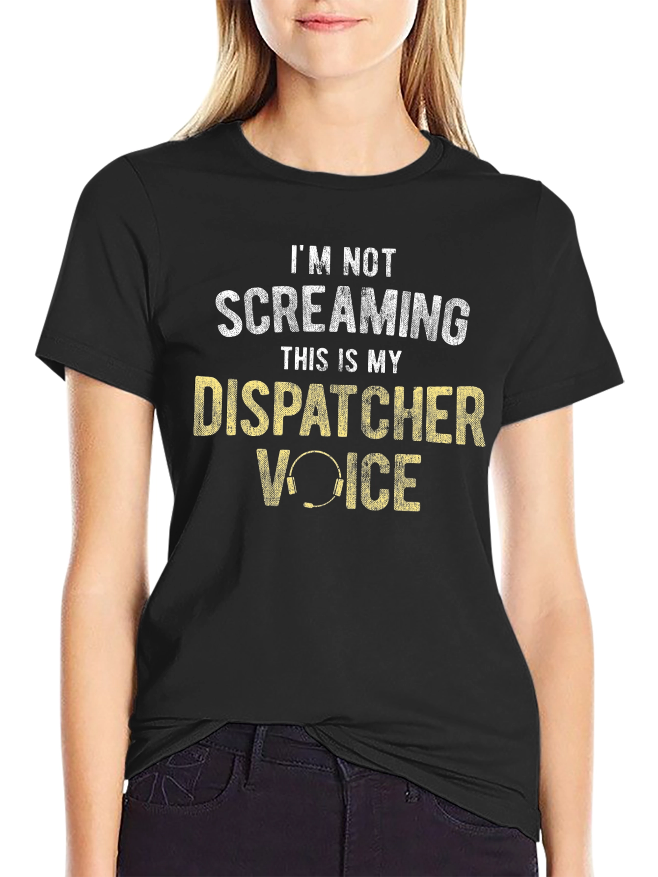 Dispatcher Voice T-Shirt - Funny 911 Dispatcher Tee
