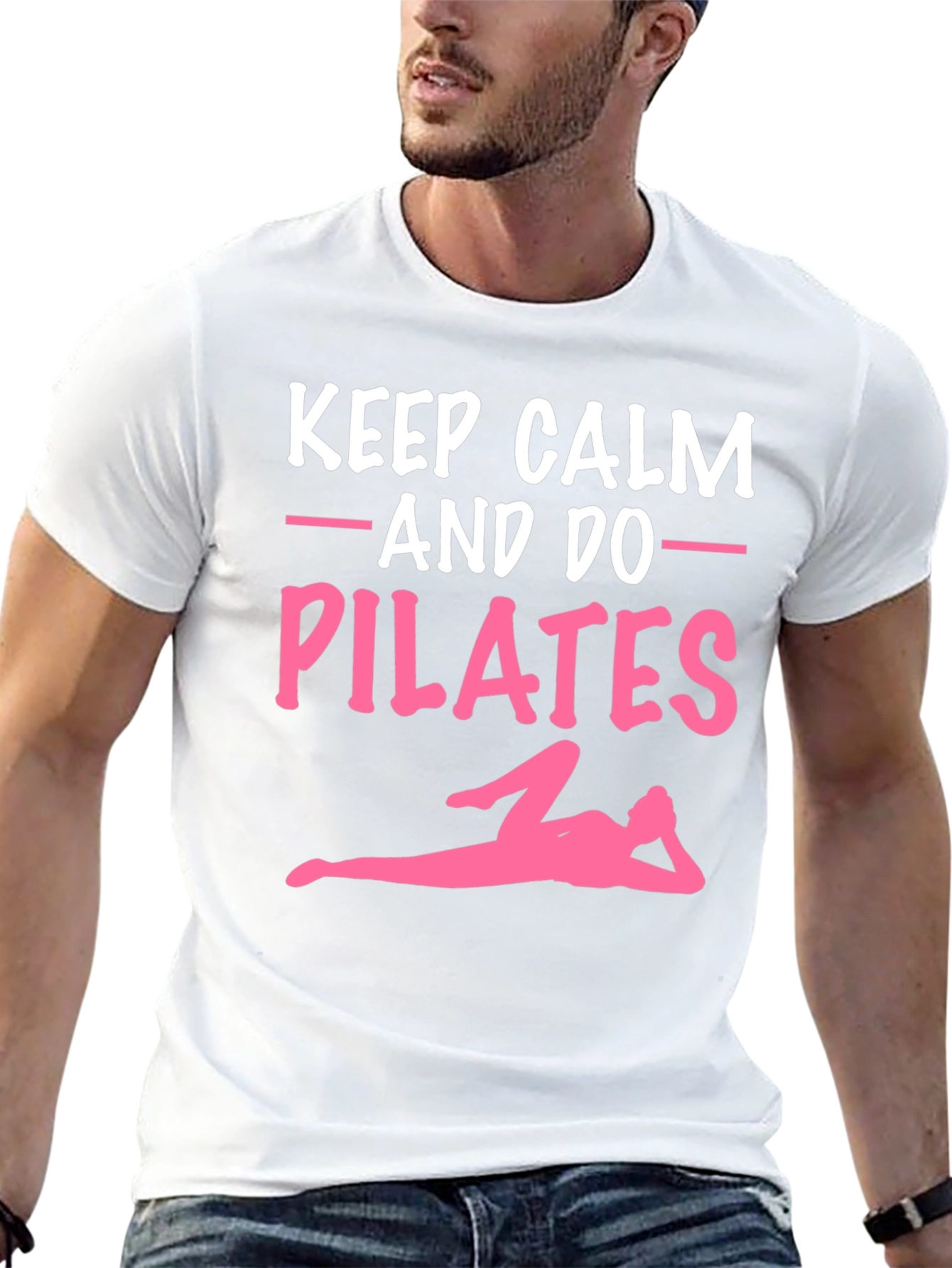Keep Calm & Do Pilates Graphic Tee