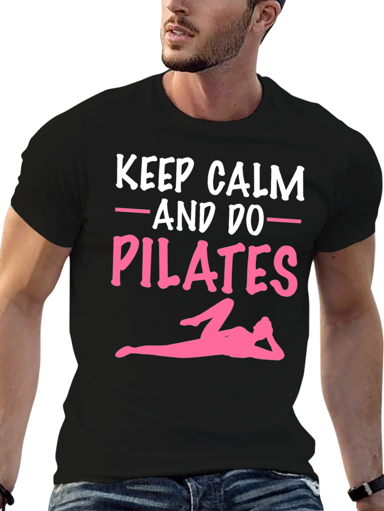 Keep Calm & Do Pilates Graphic Tee