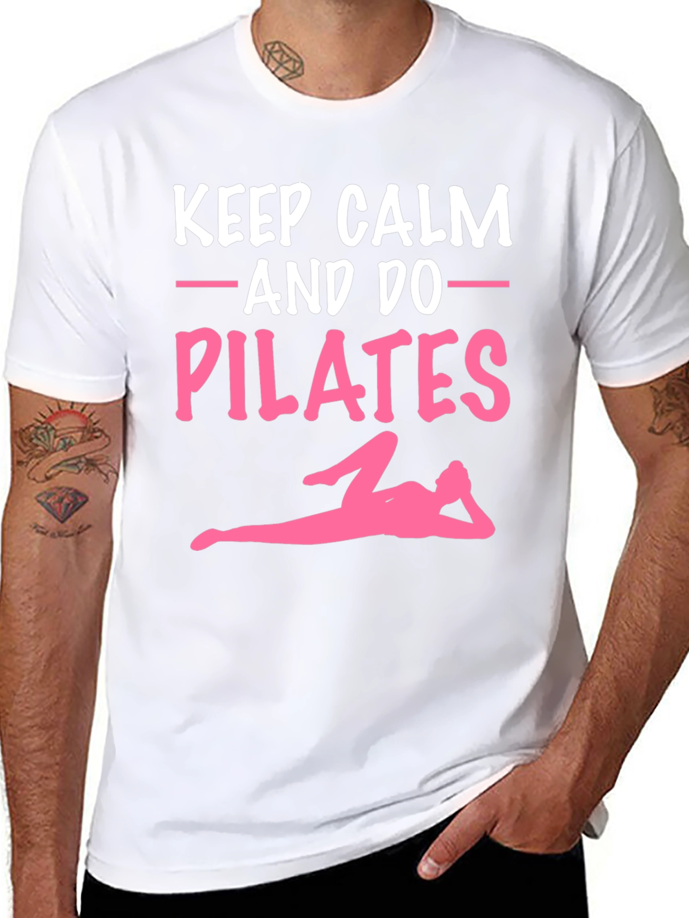 Keep Calm & Do Pilates Graphic Tee