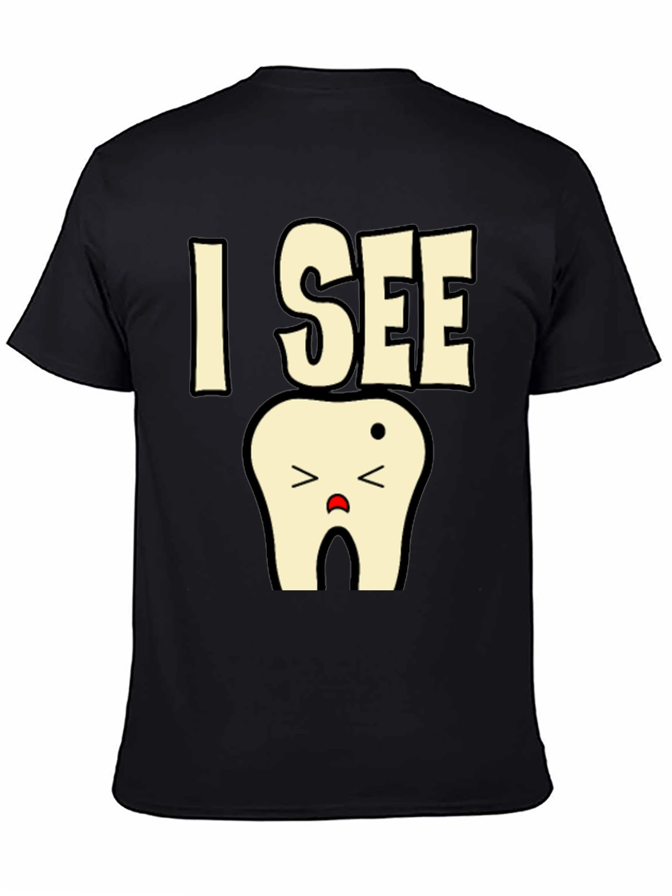 I See A Sad Tooth T-Shirt Funny Dentist Tee