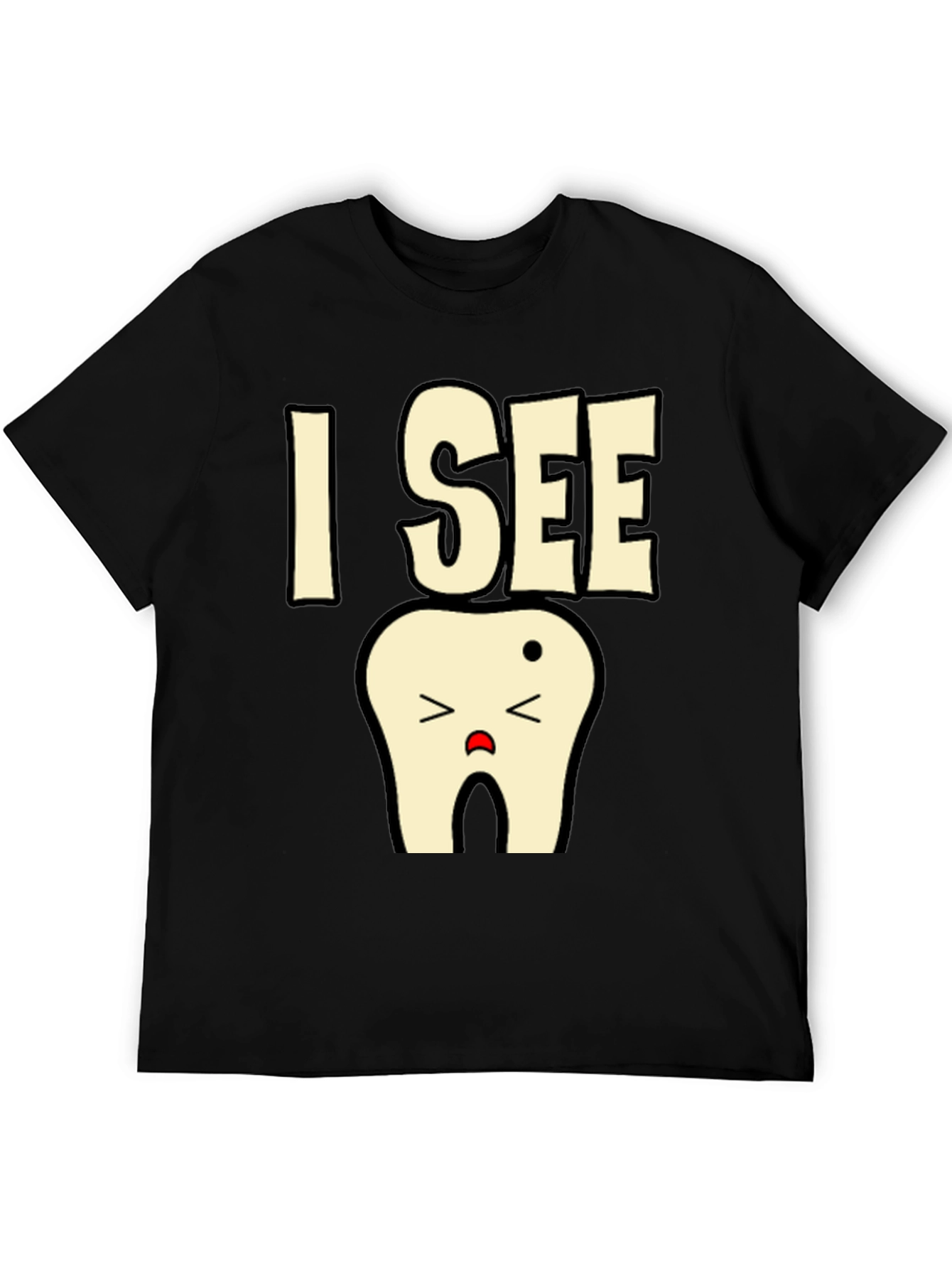 I See A Sad Tooth T-Shirt Funny Dentist Tee