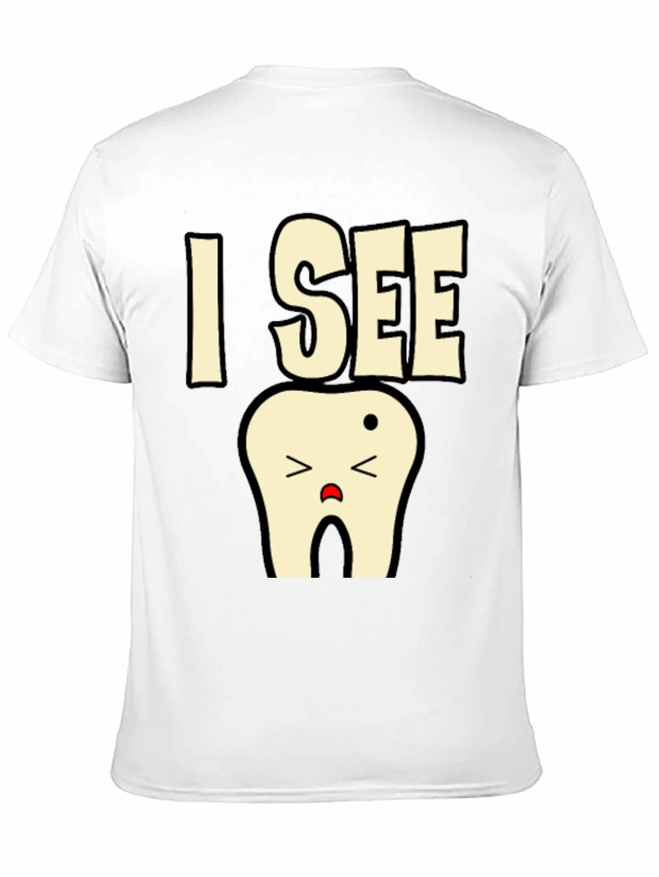I See A Sad Tooth T-Shirt Funny Dentist Tee