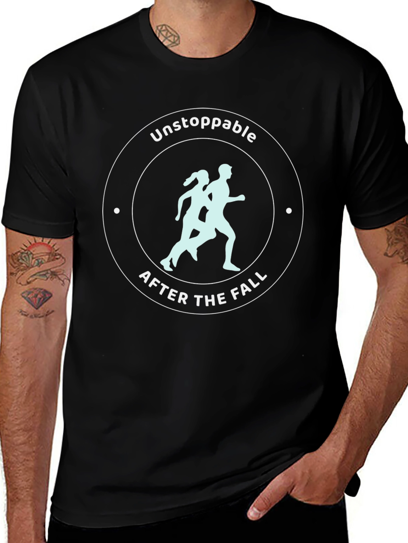 Unstoppable After The Fall Running T-Shirt