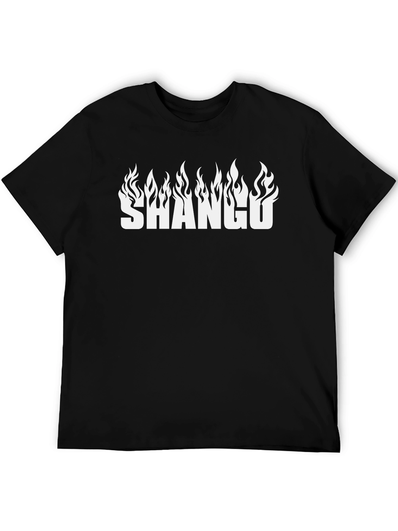 Shango Flame Graphic Tee - Bold Streetwear