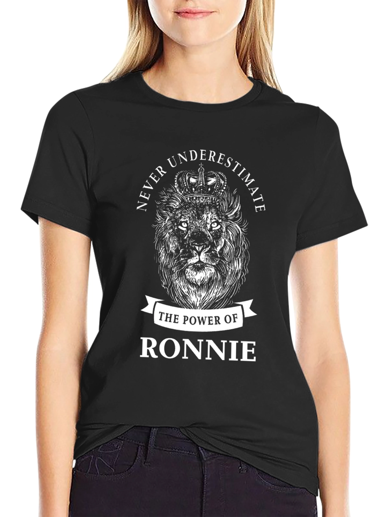 Lion King Ronnie Graphic T-Shirt - Never Underestimate