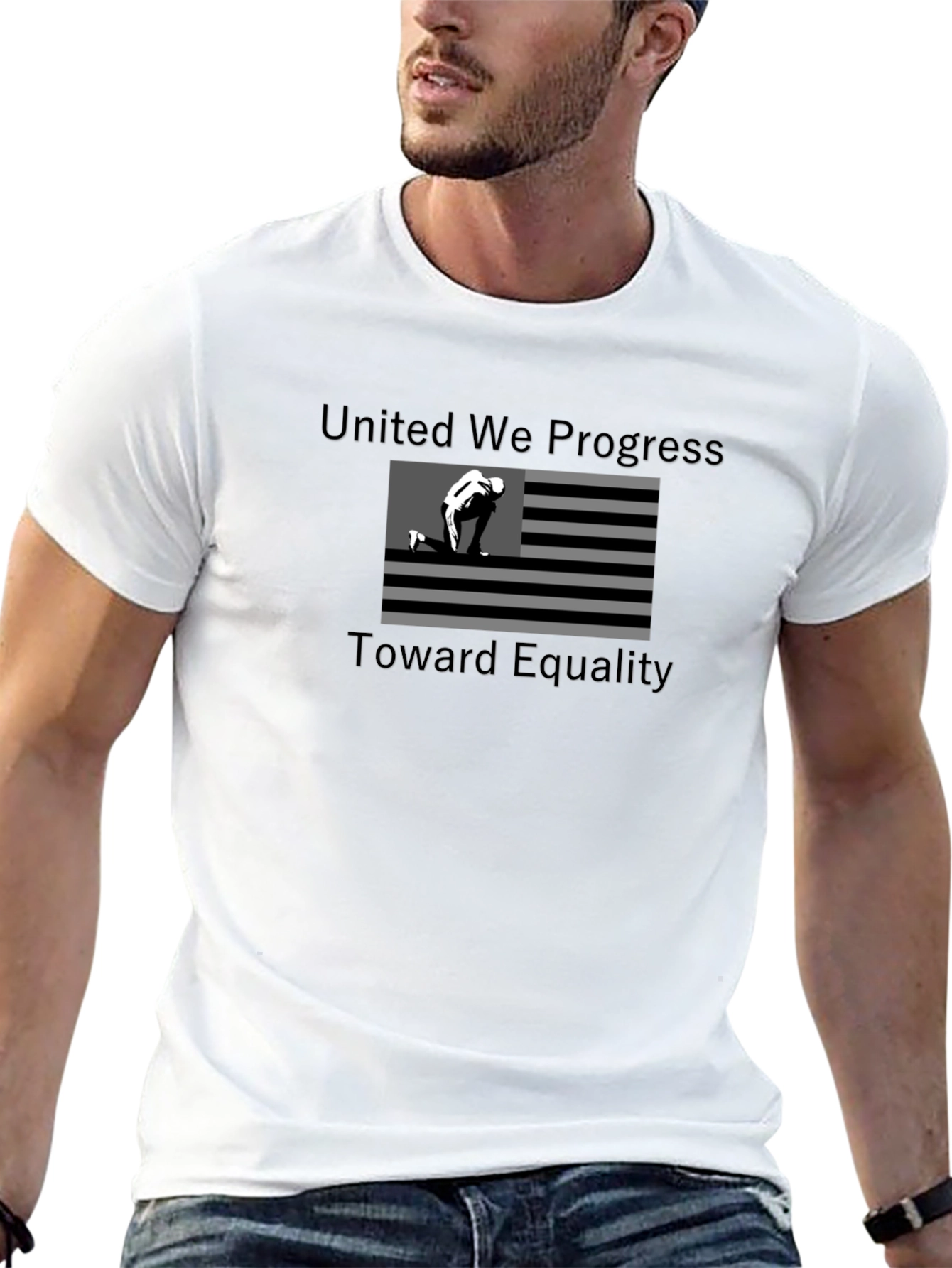 Equality T-Shirt - United We Progress Tee