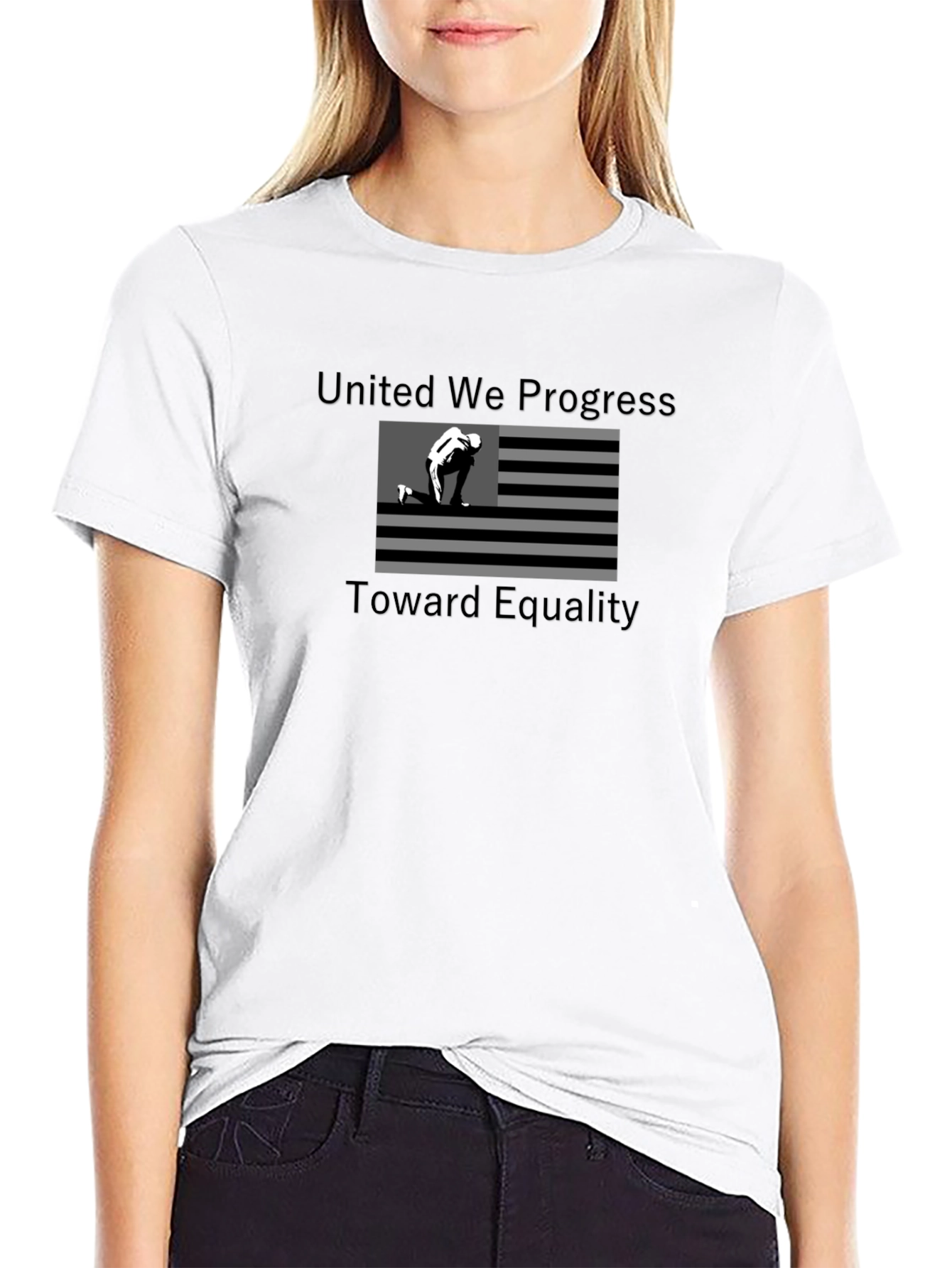 Equality T-Shirt - United We Progress Tee