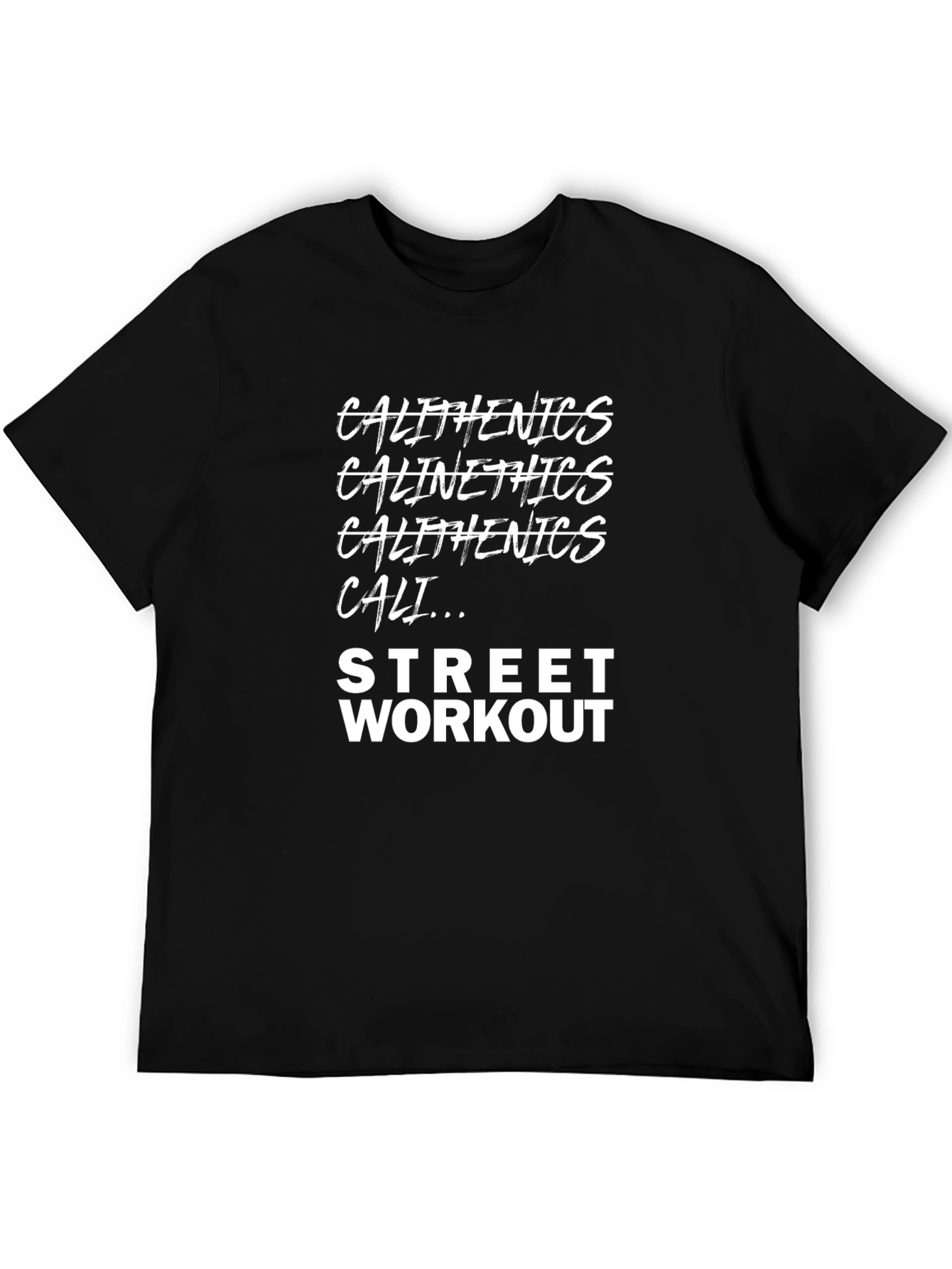 Calisthenics Street Workout Graphic T-Shirt