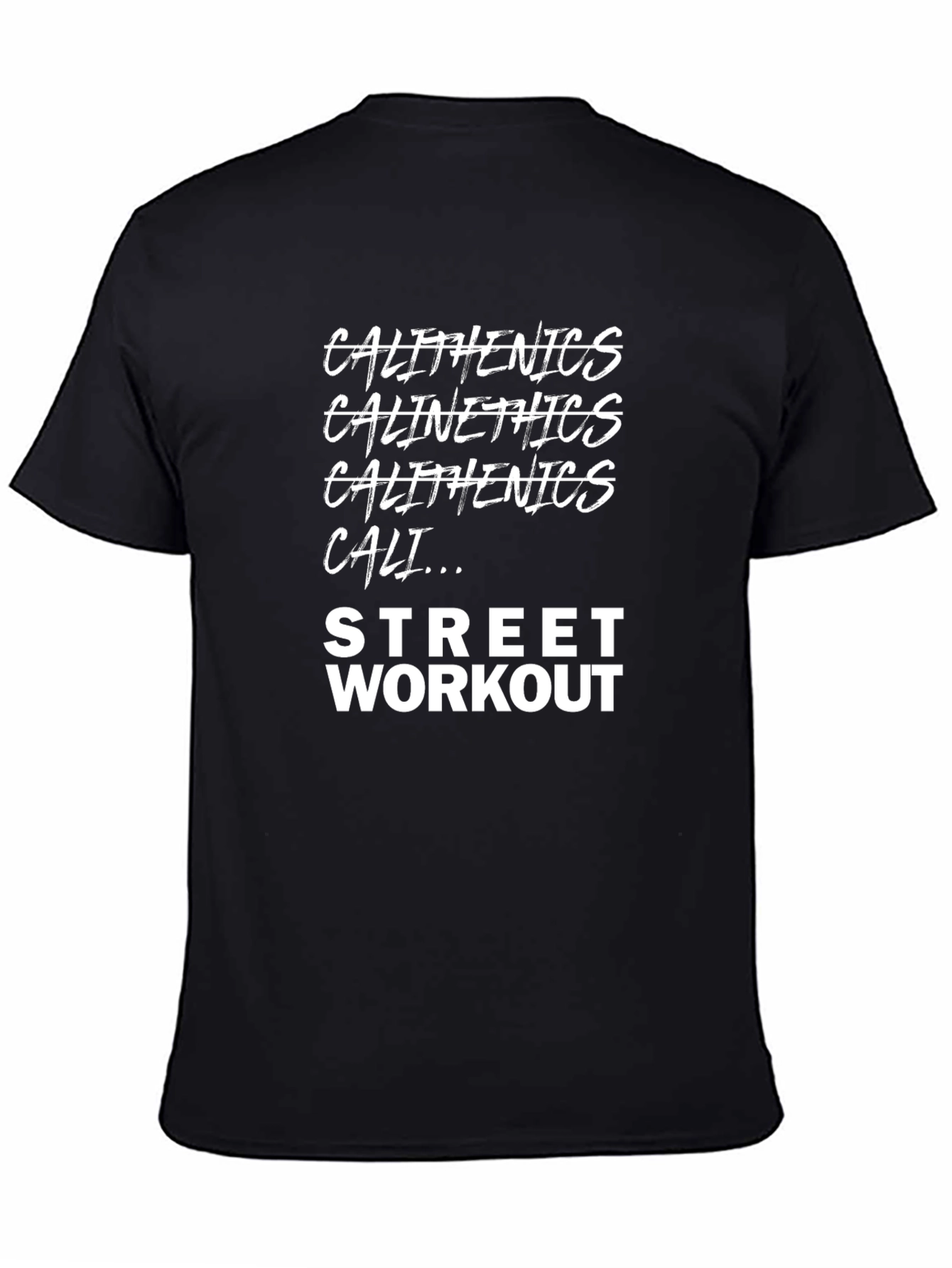 Calisthenics Street Workout Graphic T-Shirt