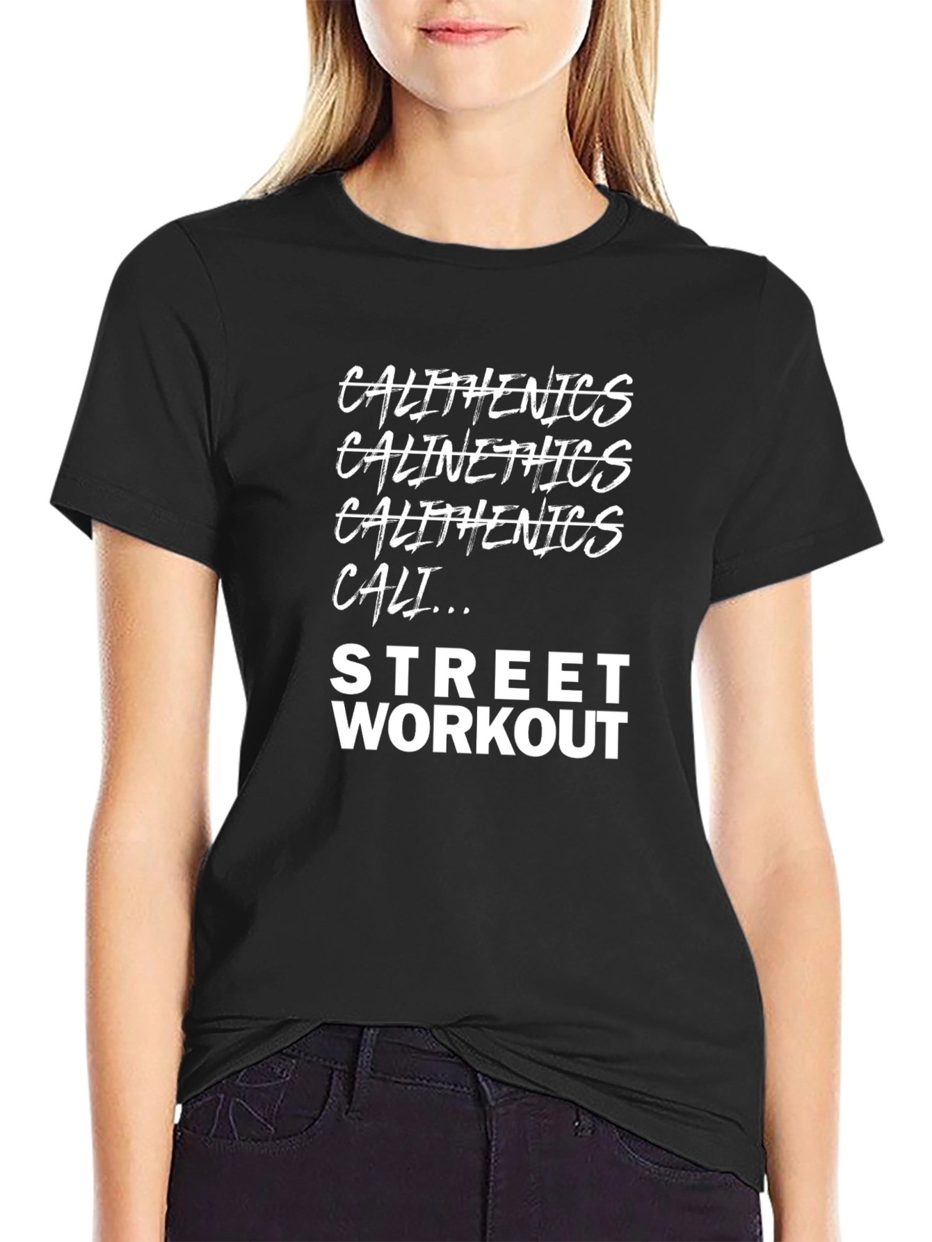 Calisthenics Street Workout Graphic T-Shirt