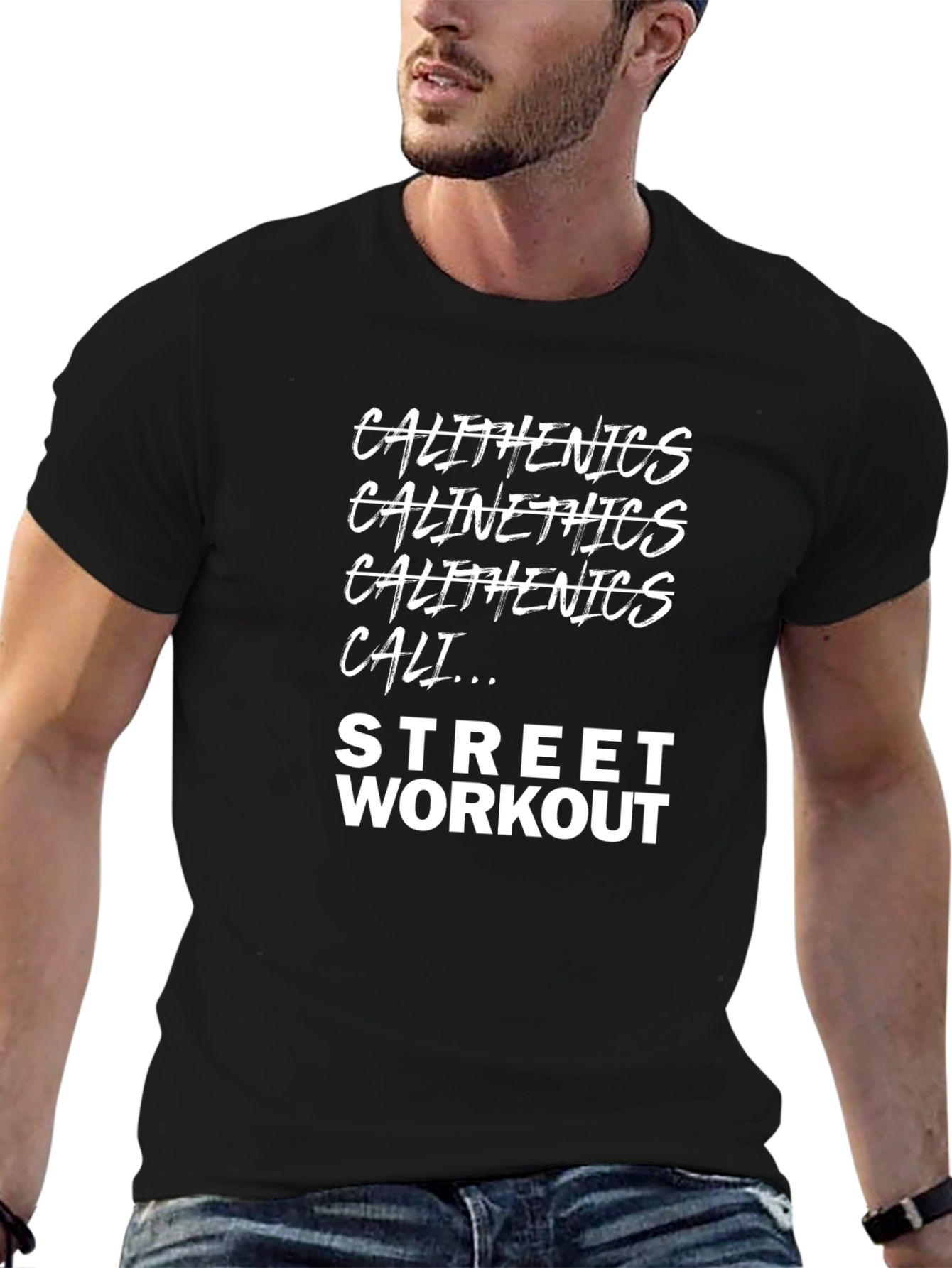 Calisthenics Street Workout Graphic T-Shirt
