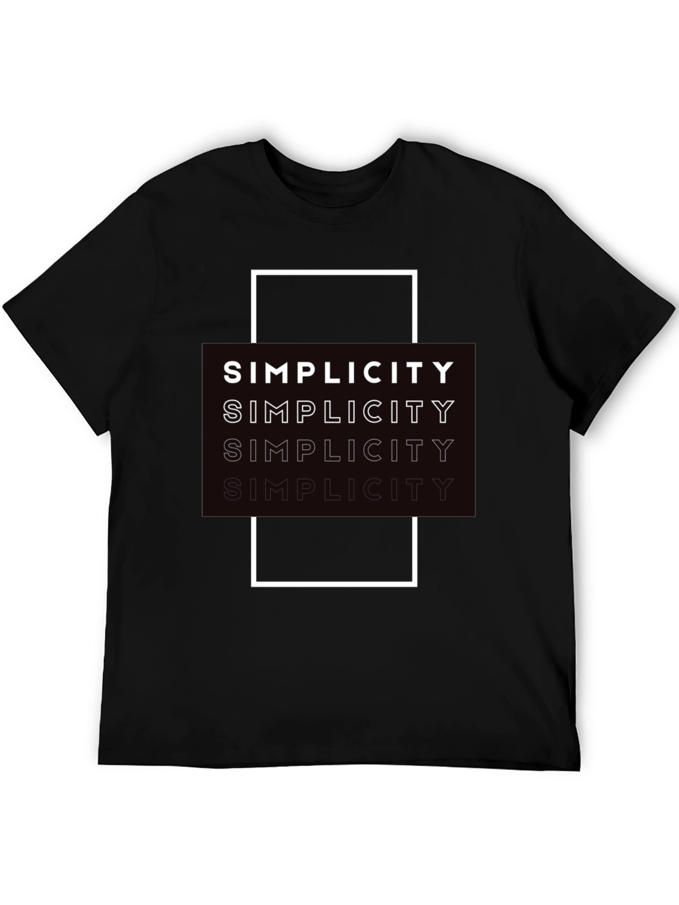 Minimalist Simplicity Graphic T-Shirt