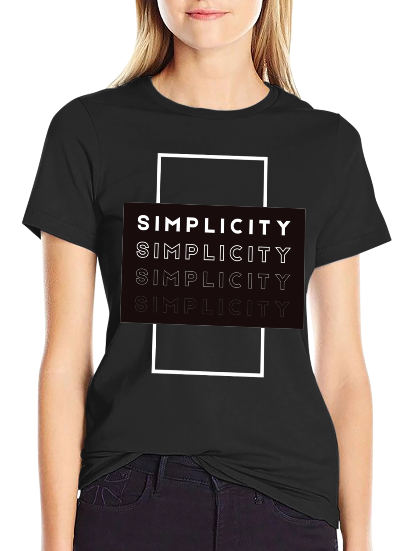 Minimalist Simplicity Graphic T-Shirt