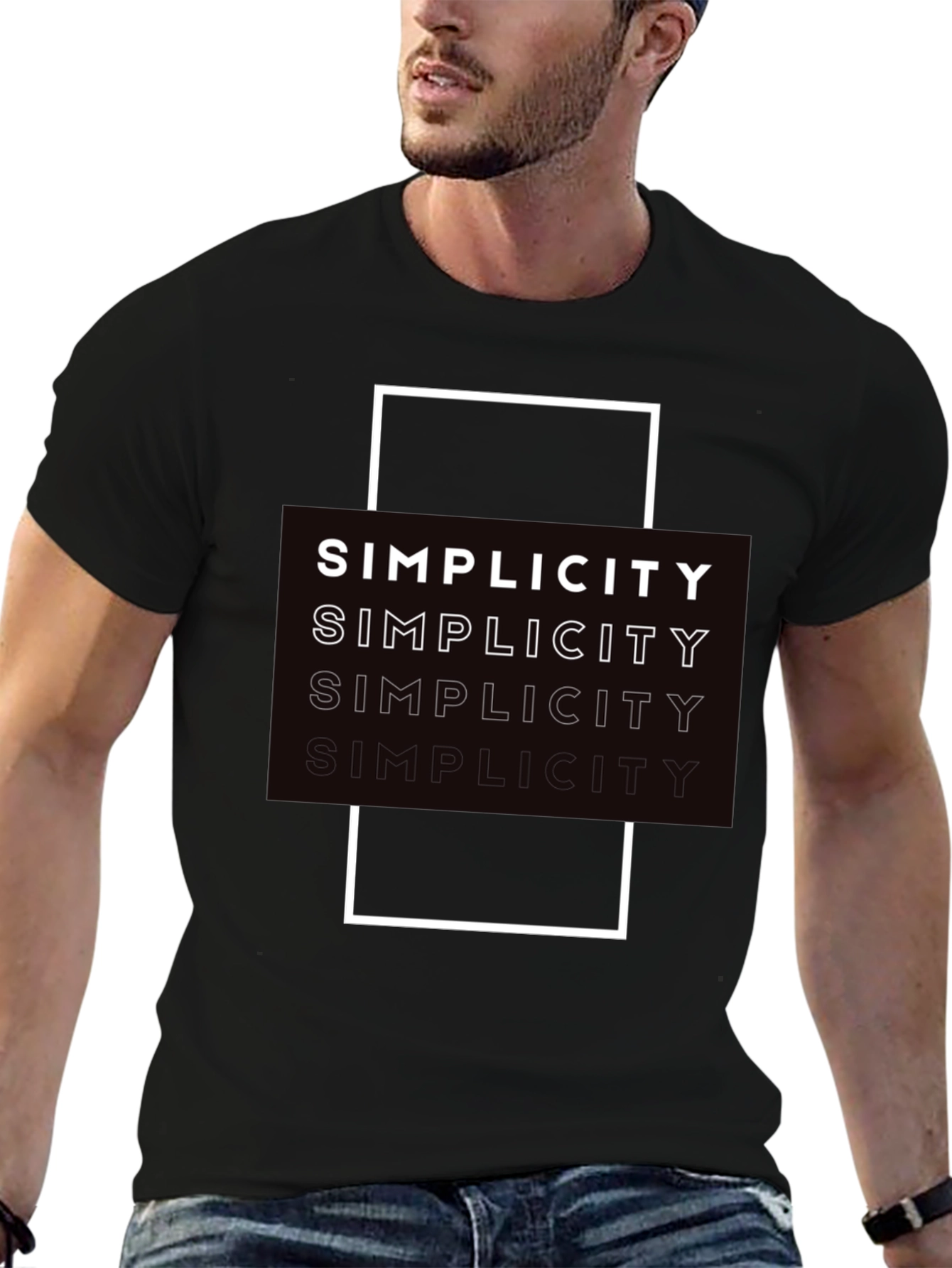 Minimalist Simplicity Graphic T-Shirt