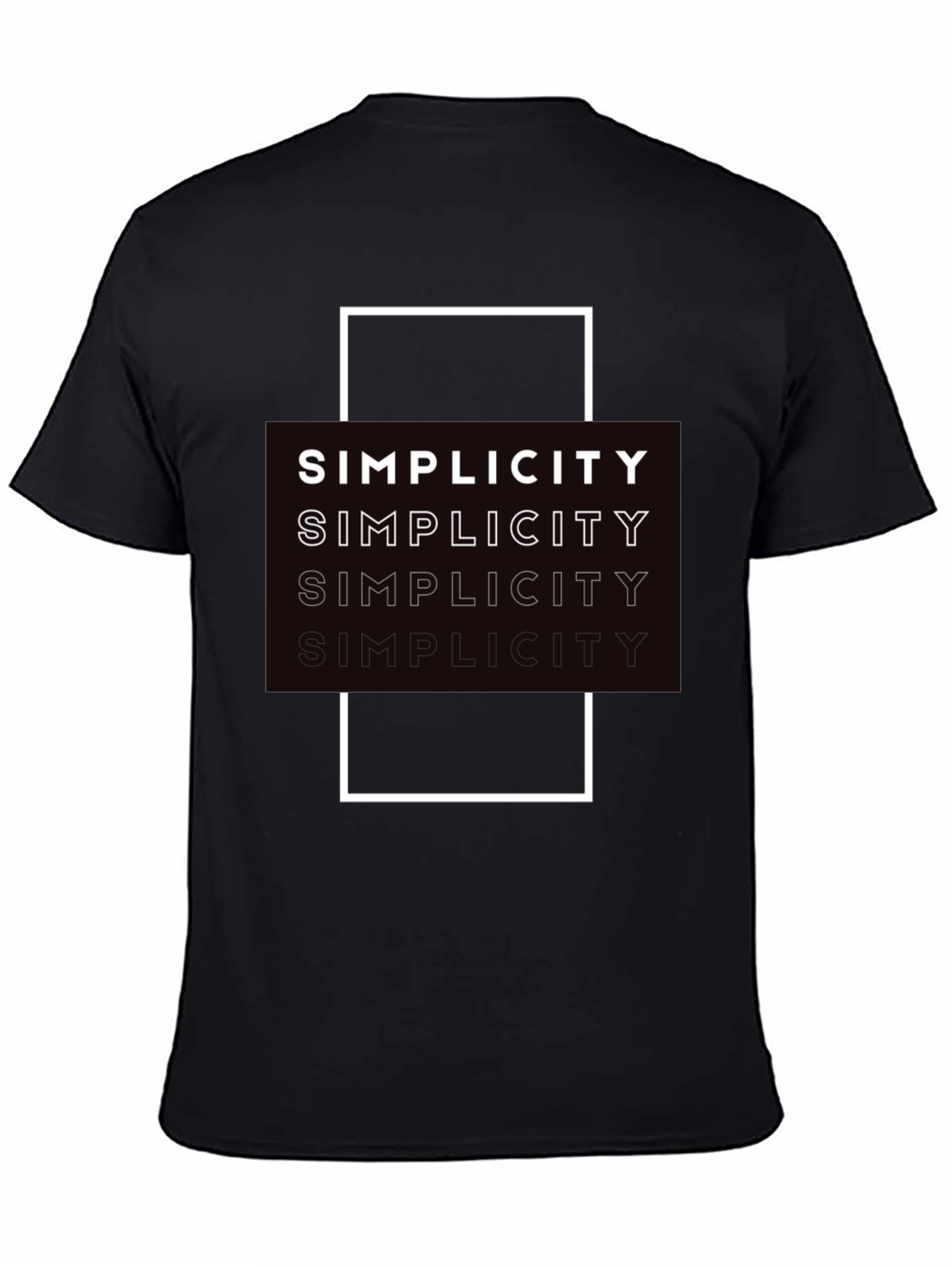 Minimalist Simplicity Graphic T-Shirt