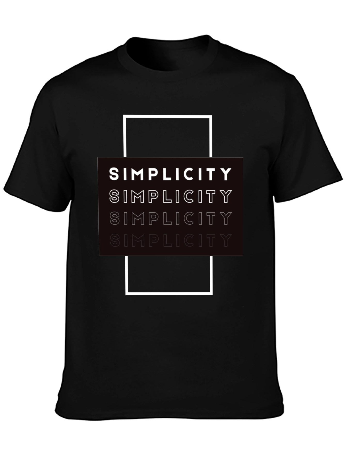 Minimalist Simplicity Graphic T-Shirt