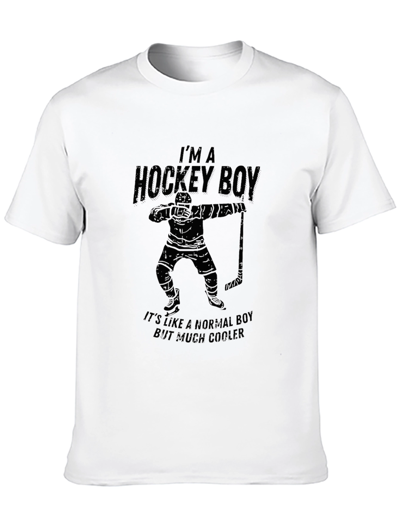 Hockey Boy T-Shirt - Cool & Unique Design