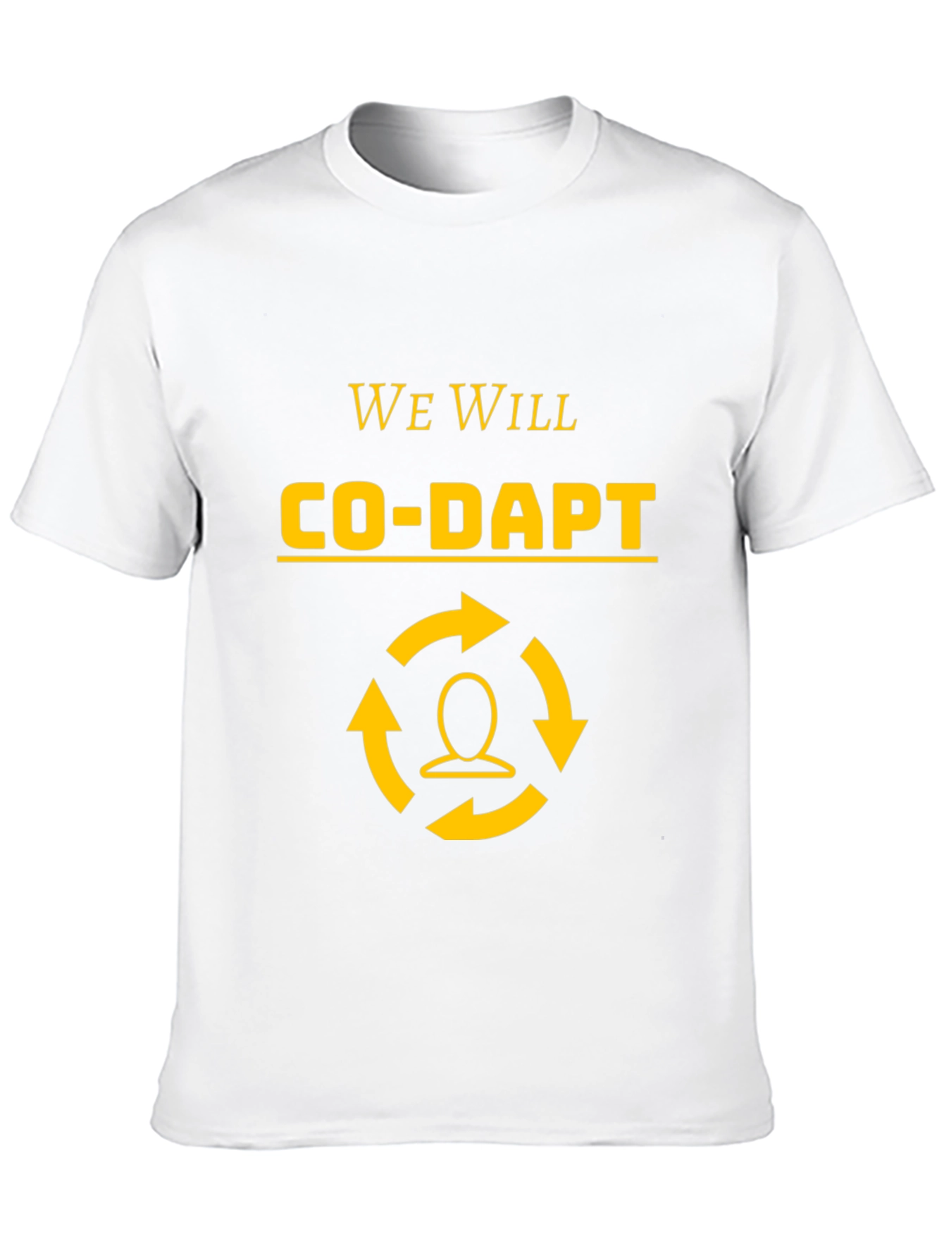 Co-Adapt Black Graphic T-Shirt