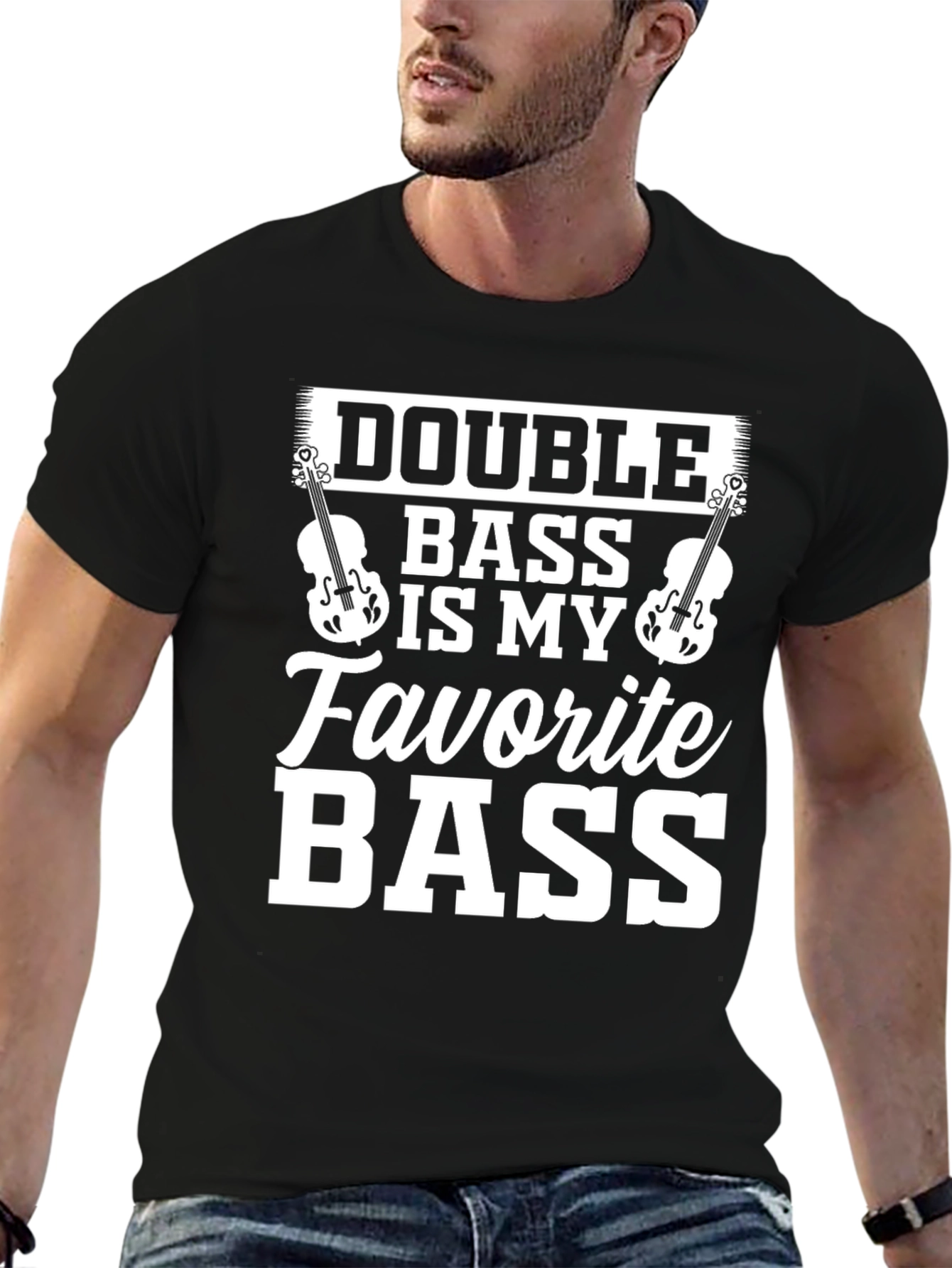 Double Bass is My Favorite Bass T-Shirt