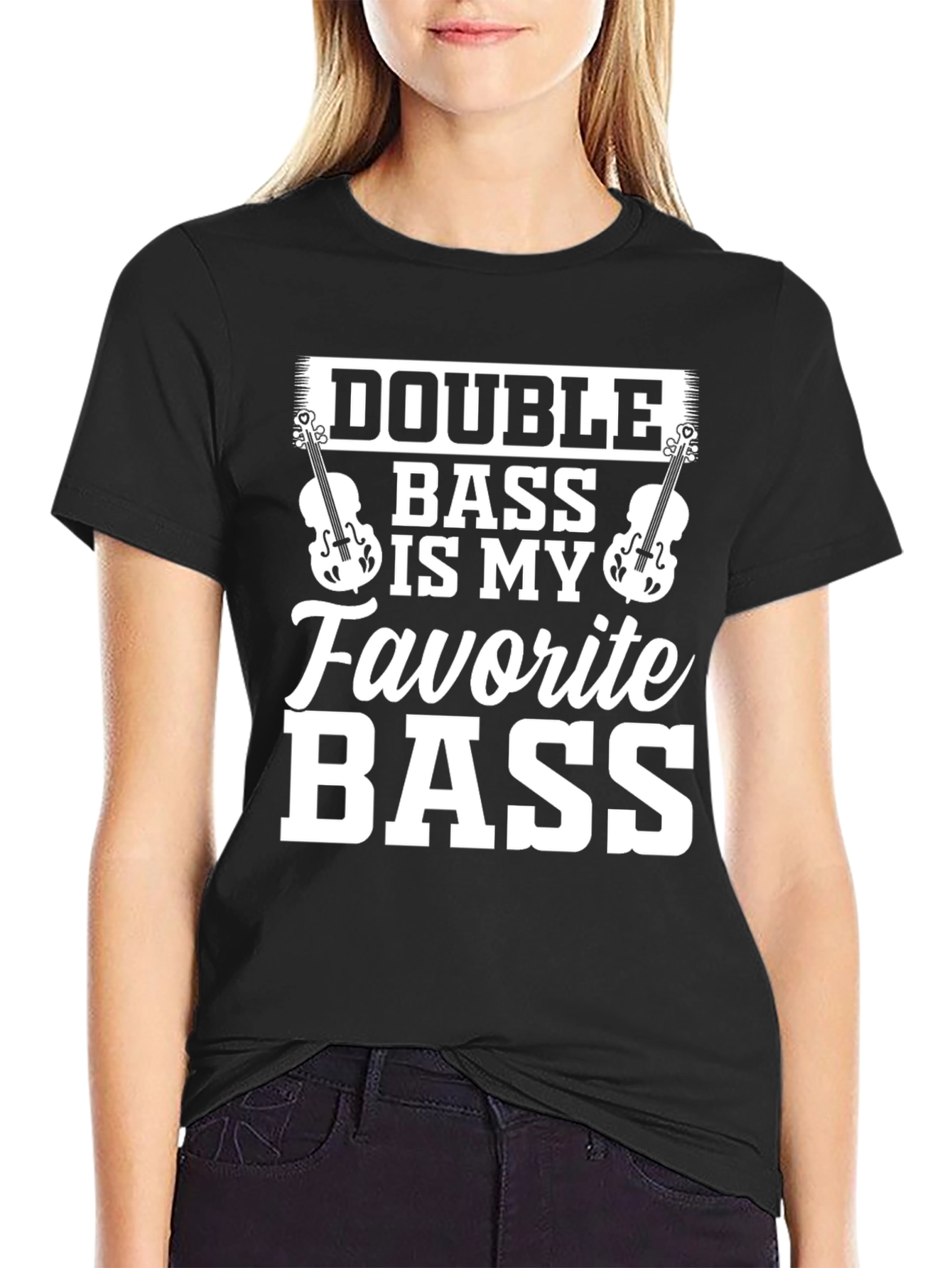 Double Bass is My Favorite Bass T-Shirt