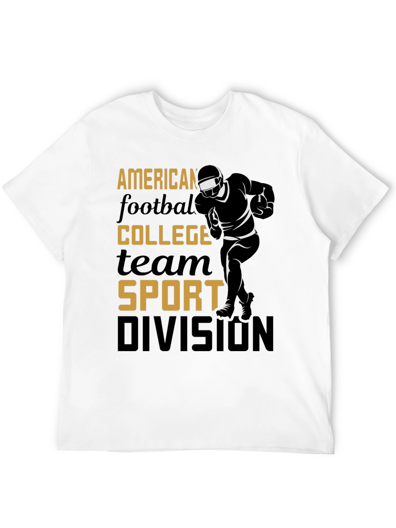 American Football College Sport Division T-Shirt