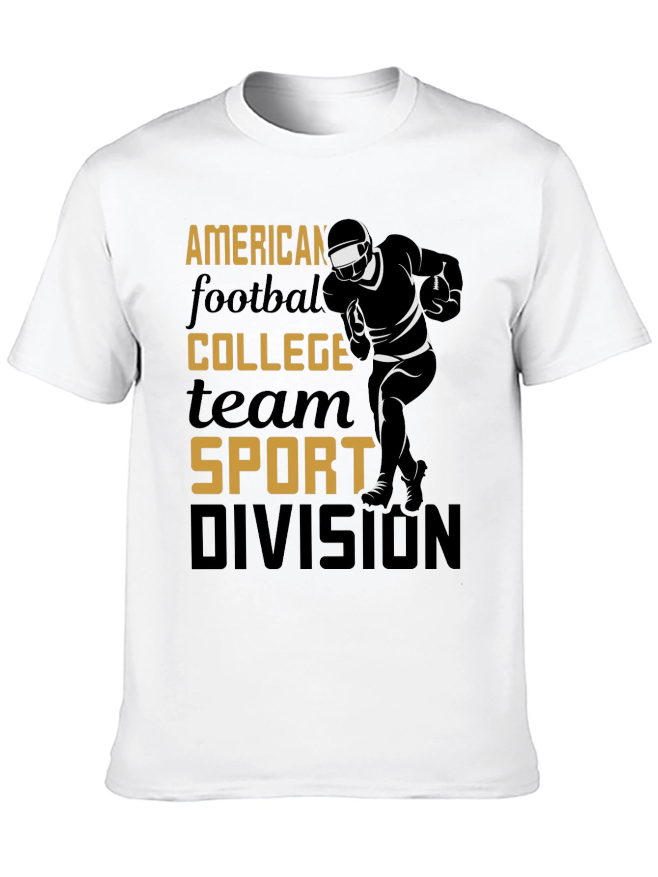 American Football College Sport Division T-Shirt