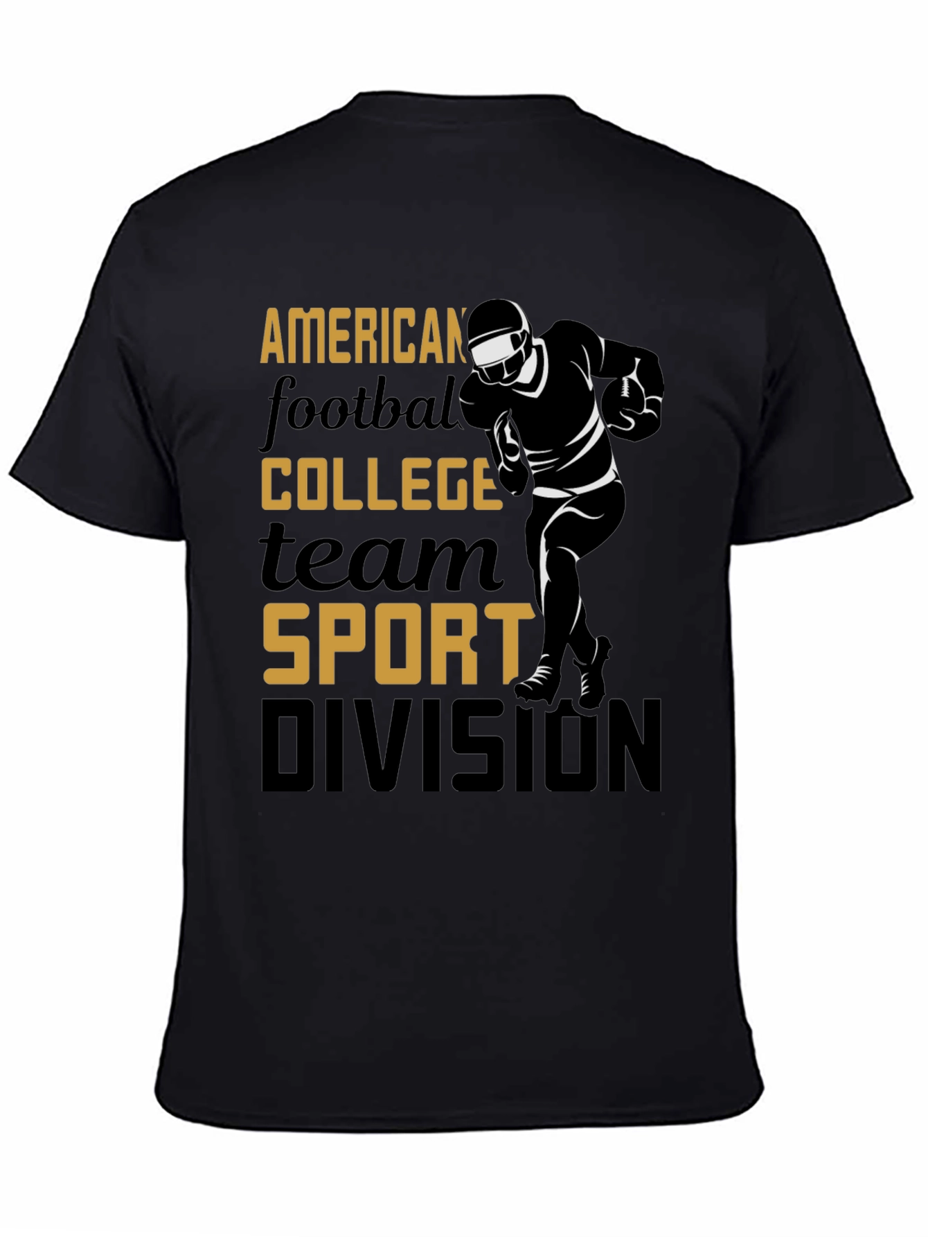 American Football College Sport Division T-Shirt