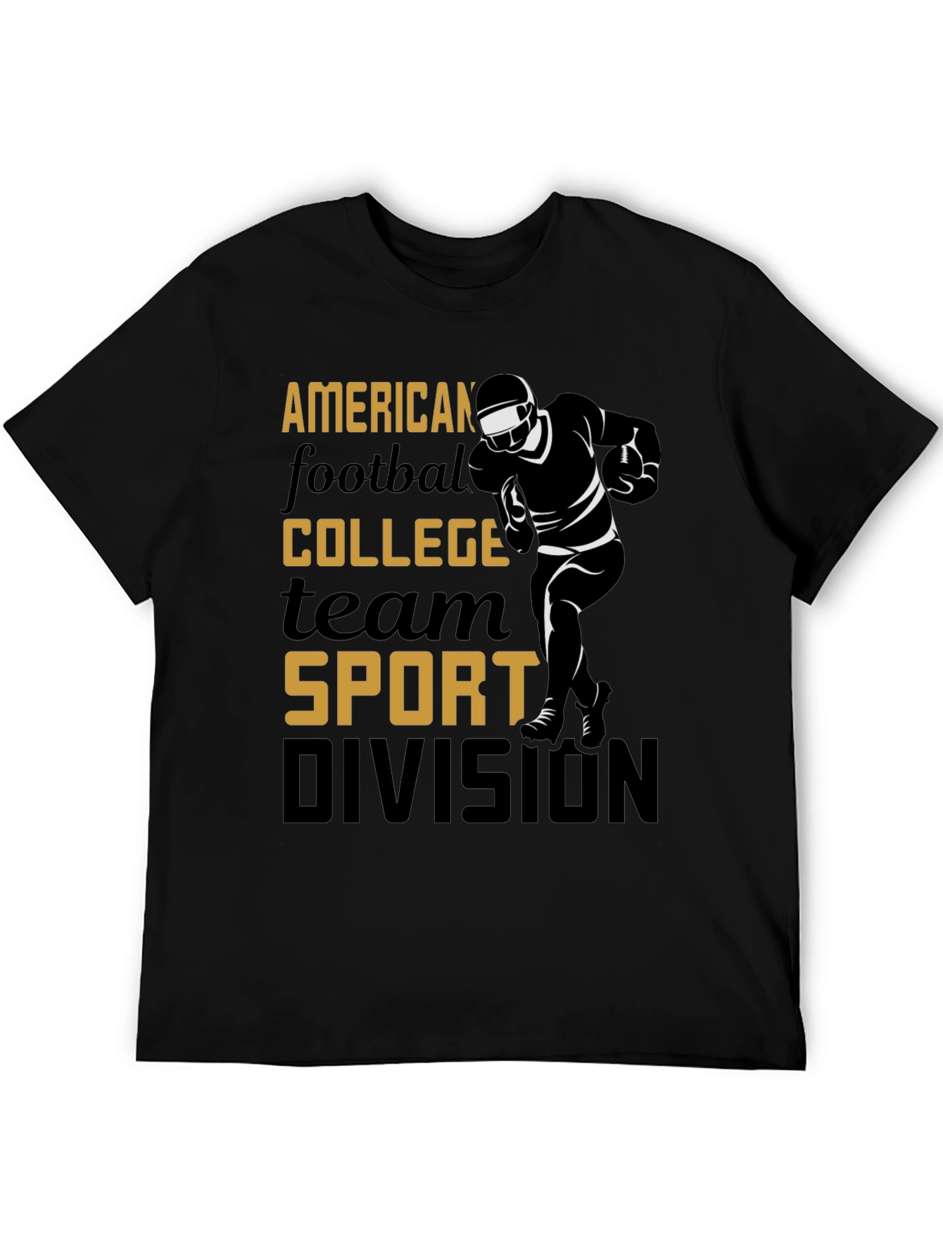 American Football College Sport Division T-Shirt