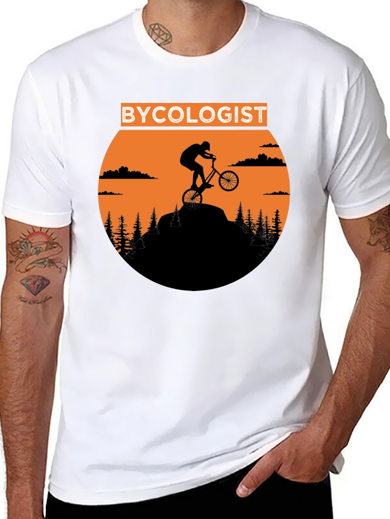 Bycologist T-Shirt - Mountain Bike Design