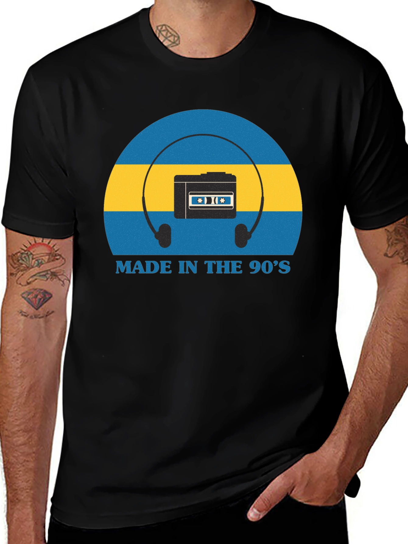 Retro 90s Cassette Player T-Shirt