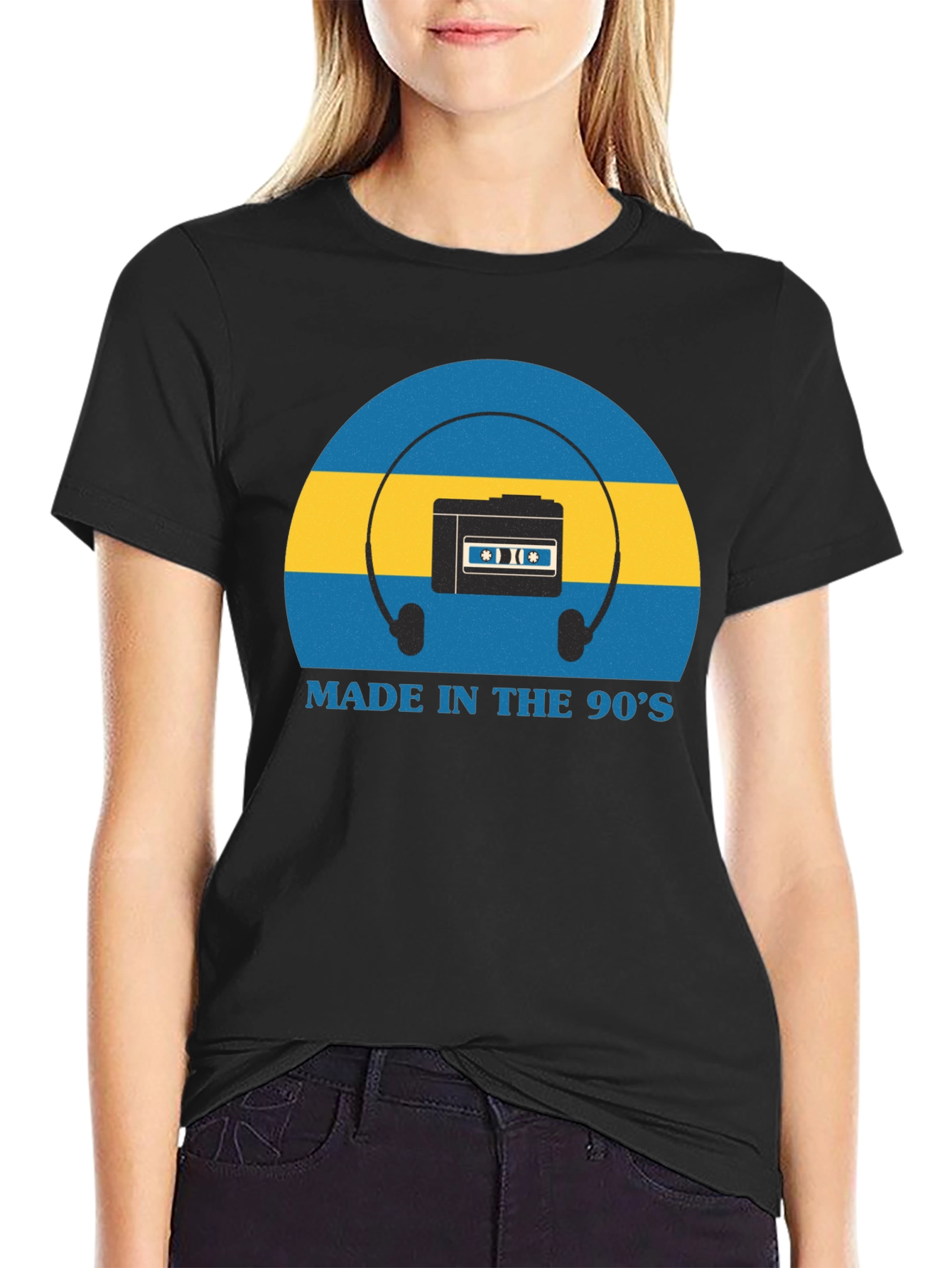 Retro 90s Cassette Player T-Shirt