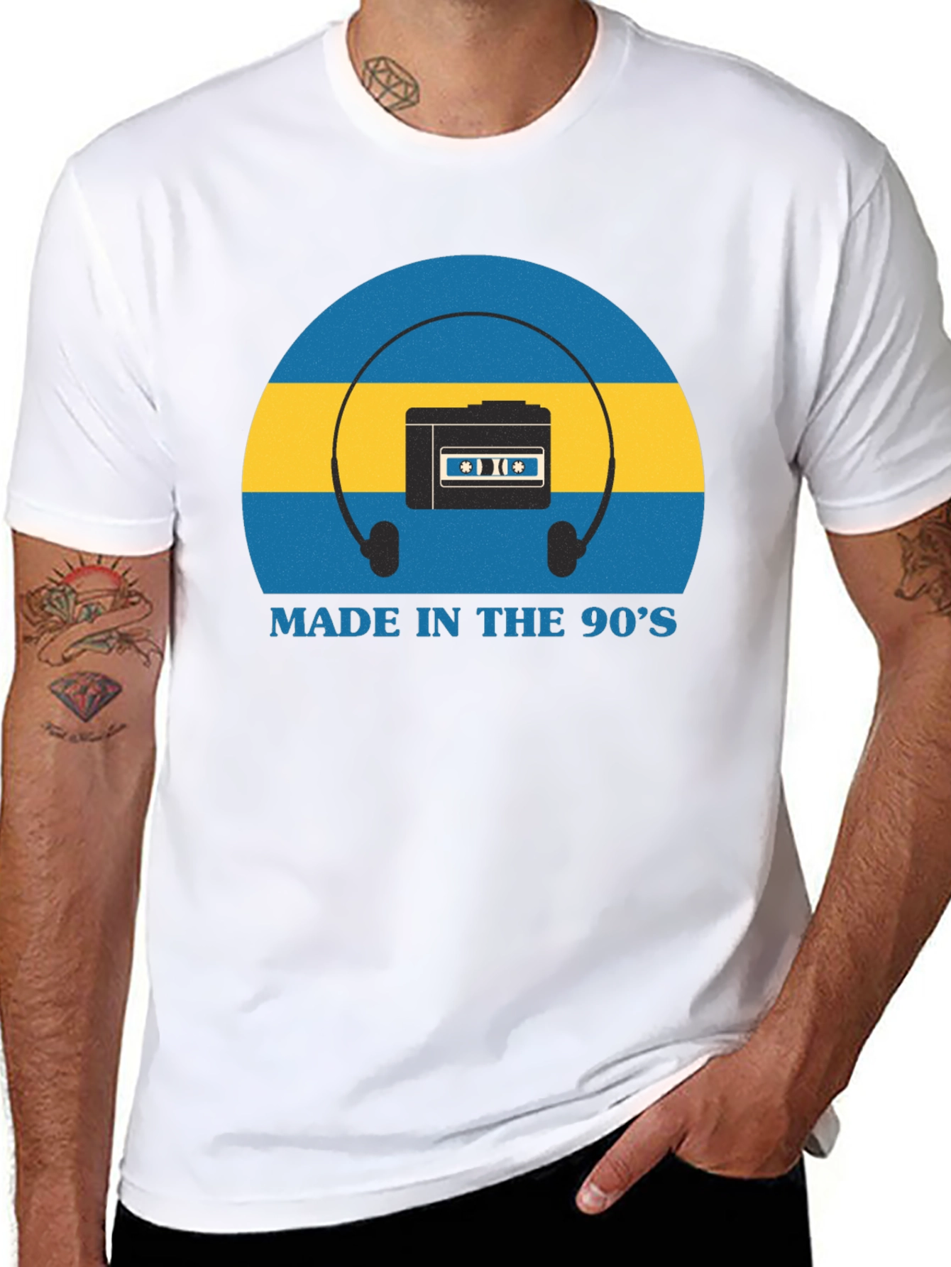 Retro 90s Cassette Player T-Shirt
