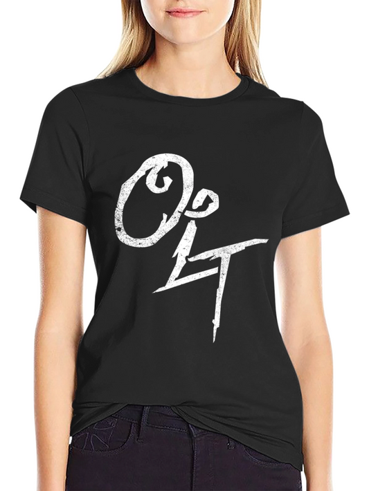 Distressed OLT Graphic Black T-Shirt