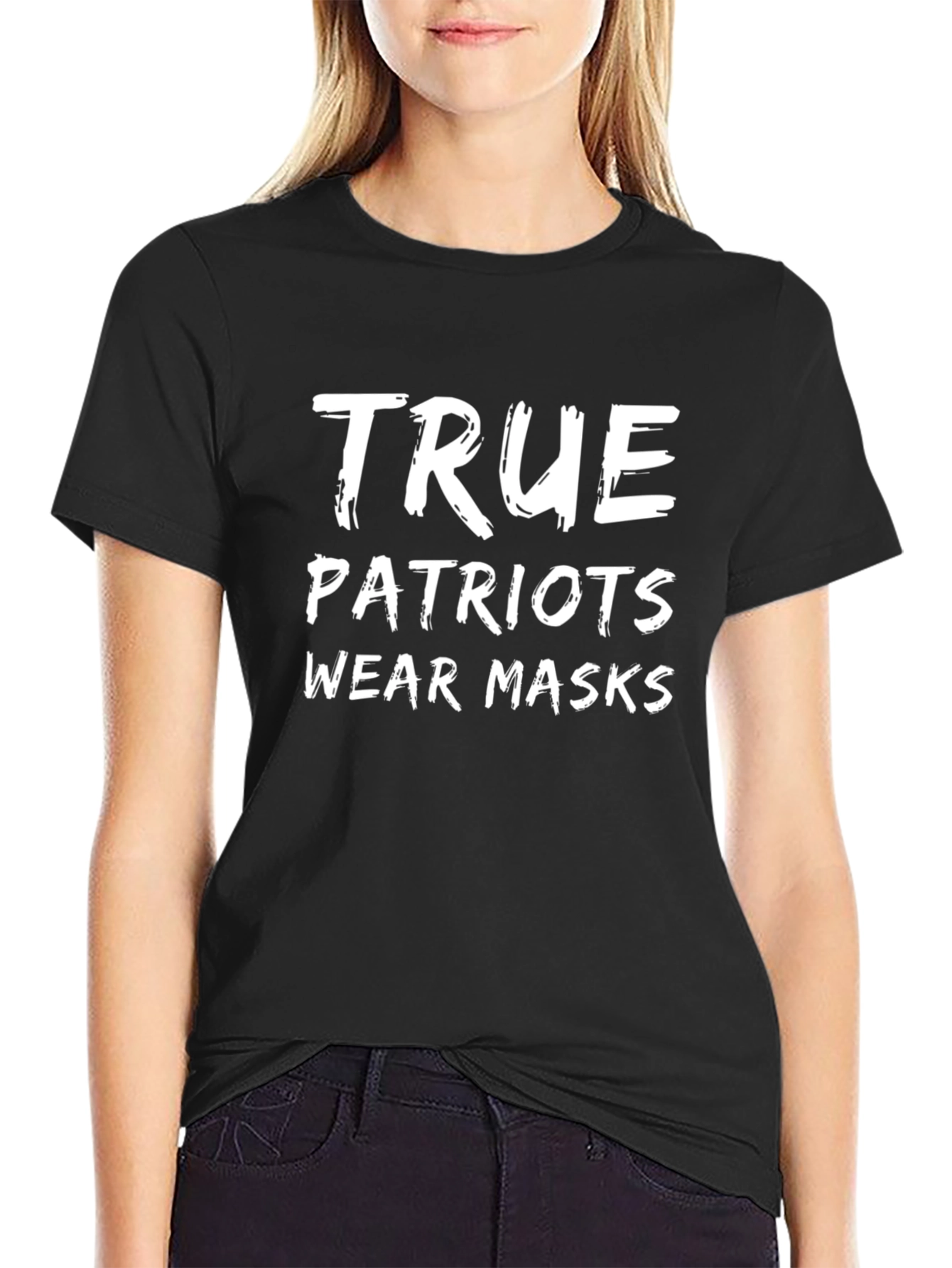 True Patriots Wear Masks T-Shirt