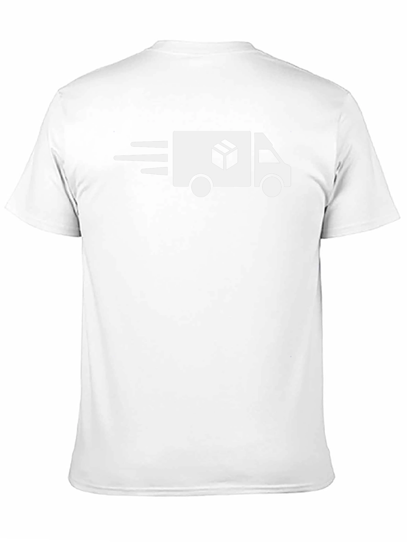 Delivery Truck Graphic Tee - Fast Shipping Shirt