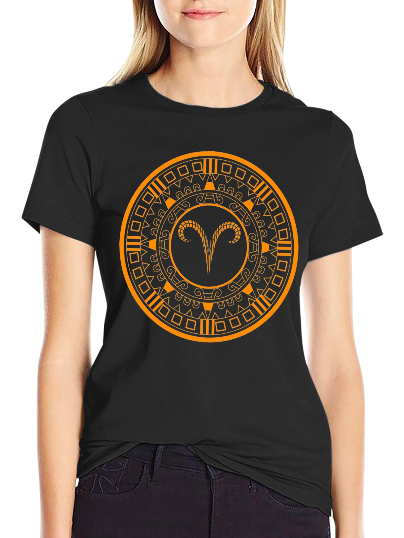 Aries Zodiac Symbol T-Shirt