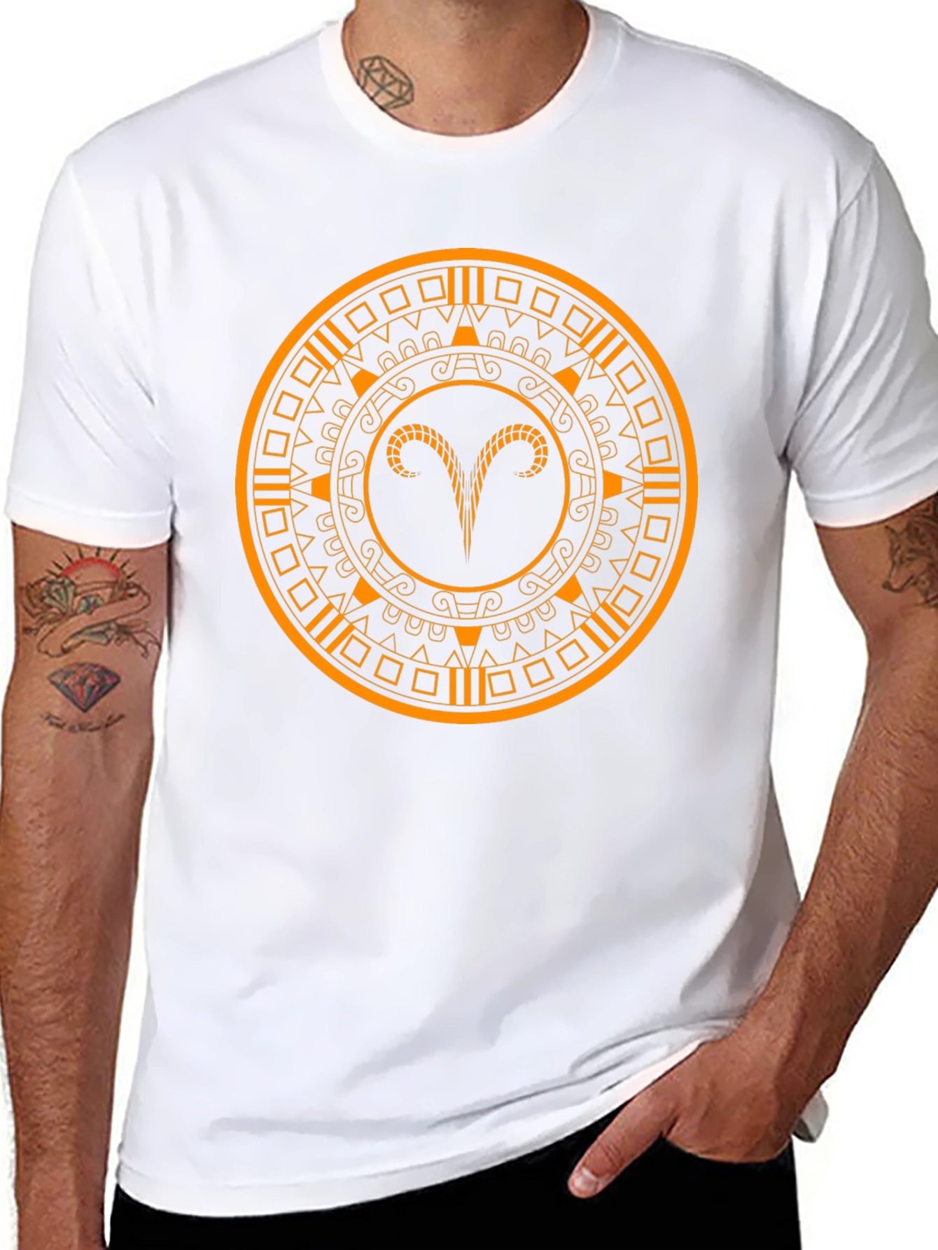 Aries Zodiac Symbol T-Shirt