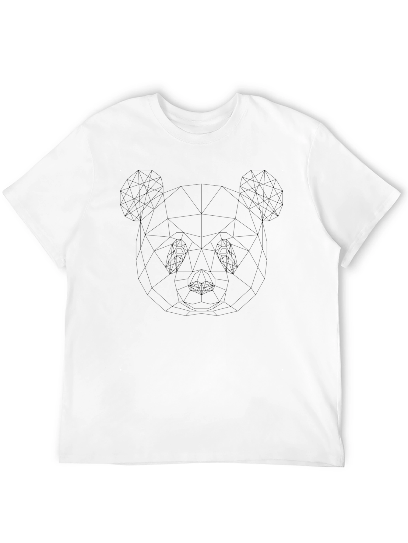 Mens Black Crew Neck T-Shirt - Casual Comfort