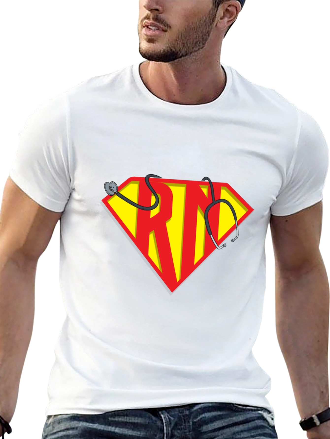 RN Superhero T-Shirt - Nurse Appreciation