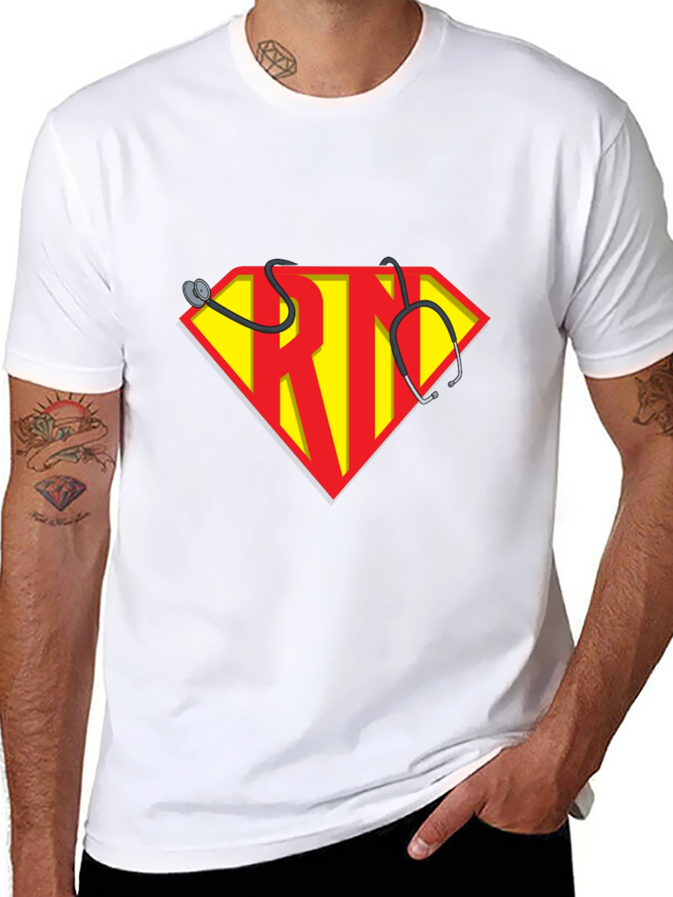 RN Superhero T-Shirt - Nurse Appreciation