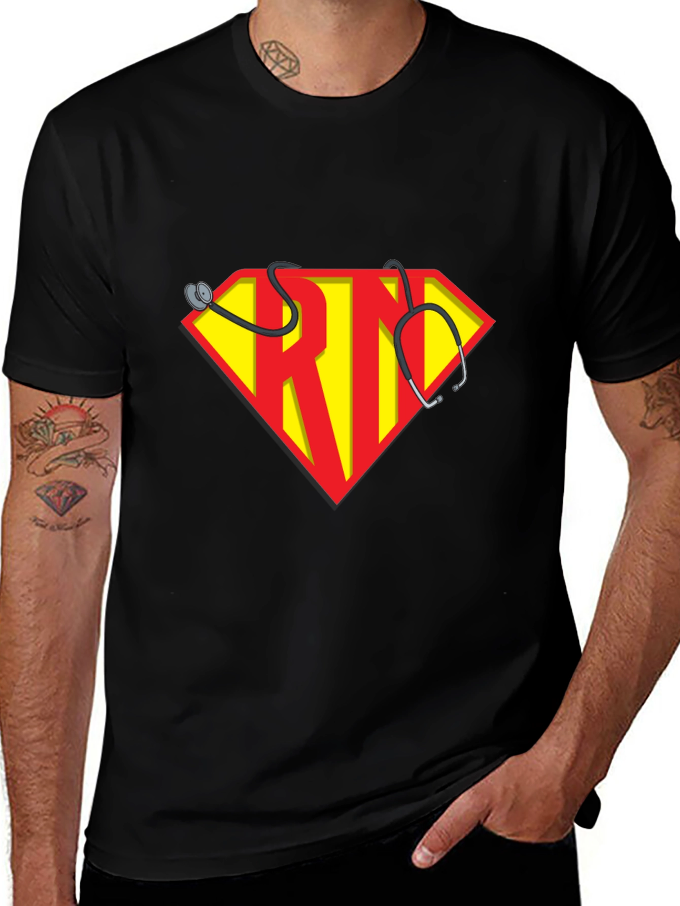 RN Superhero T-Shirt - Nurse Appreciation