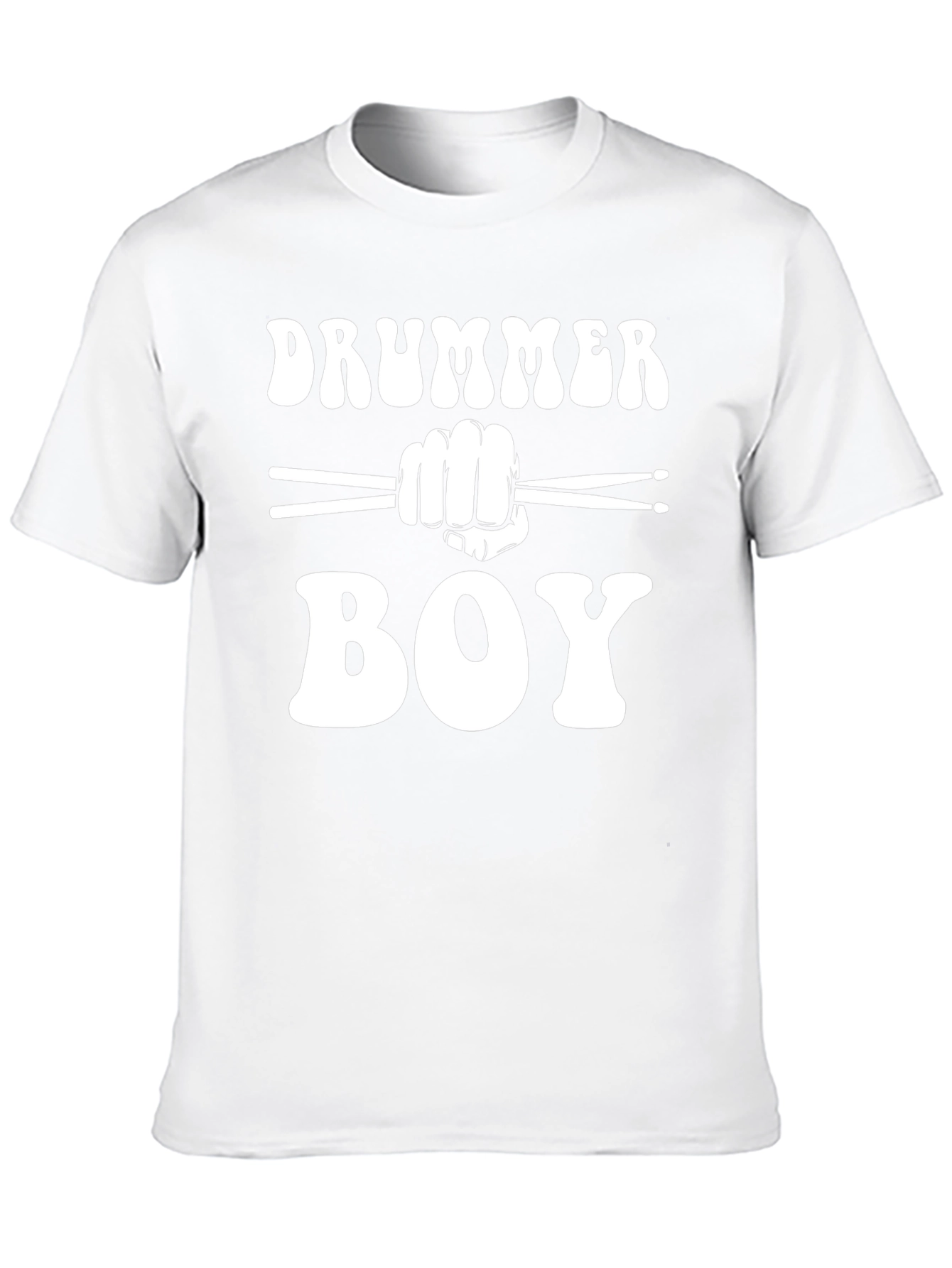 Drummer Boy T-Shirt - Black Cotton Tee