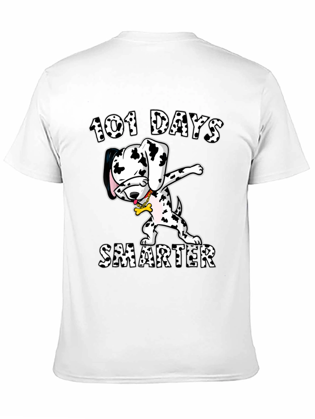 101 Days Smarter Dalmatian Dog T-Shirt
