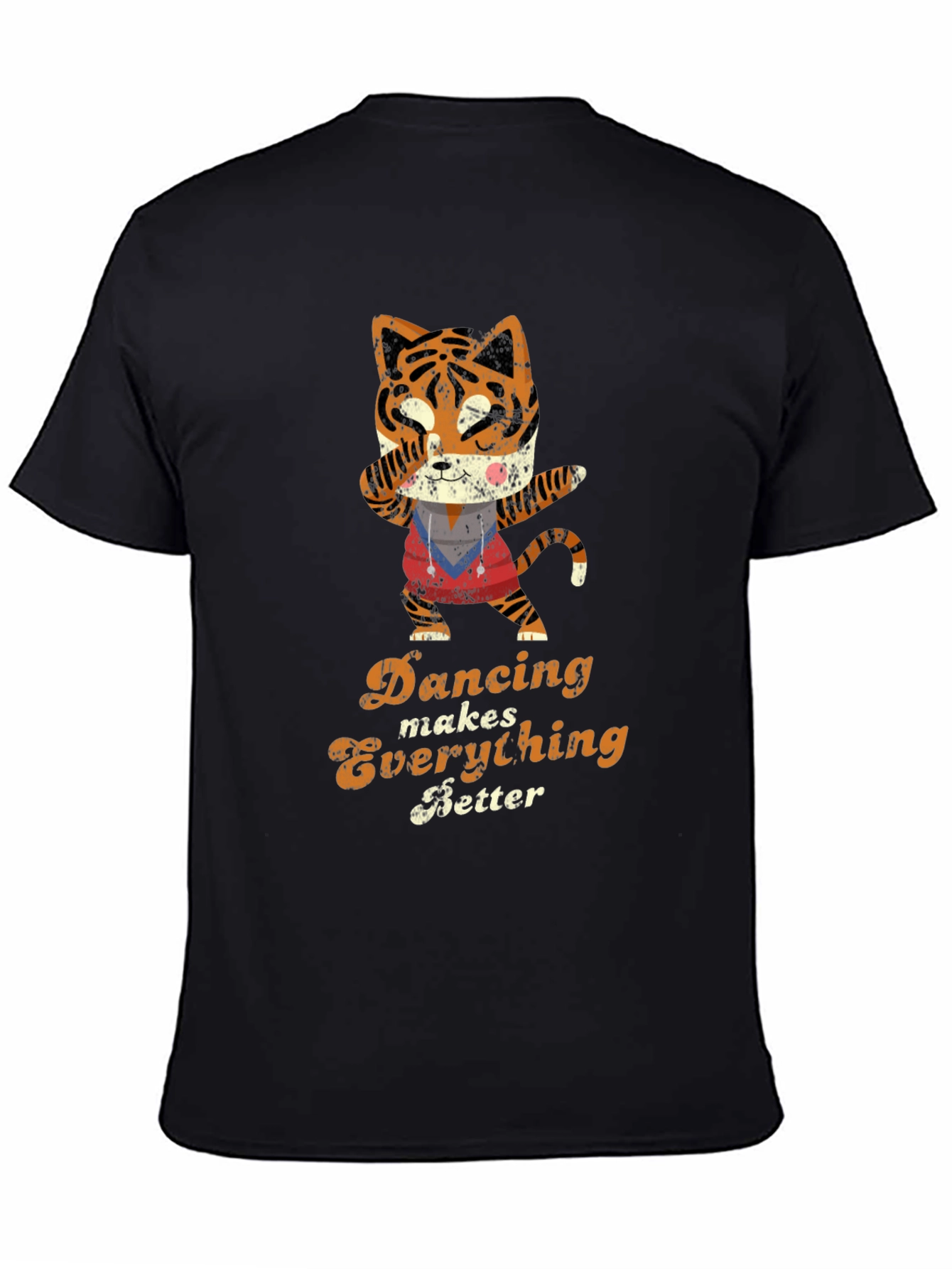 Dancing Tiger Graphic Tee - Makes Everything Better