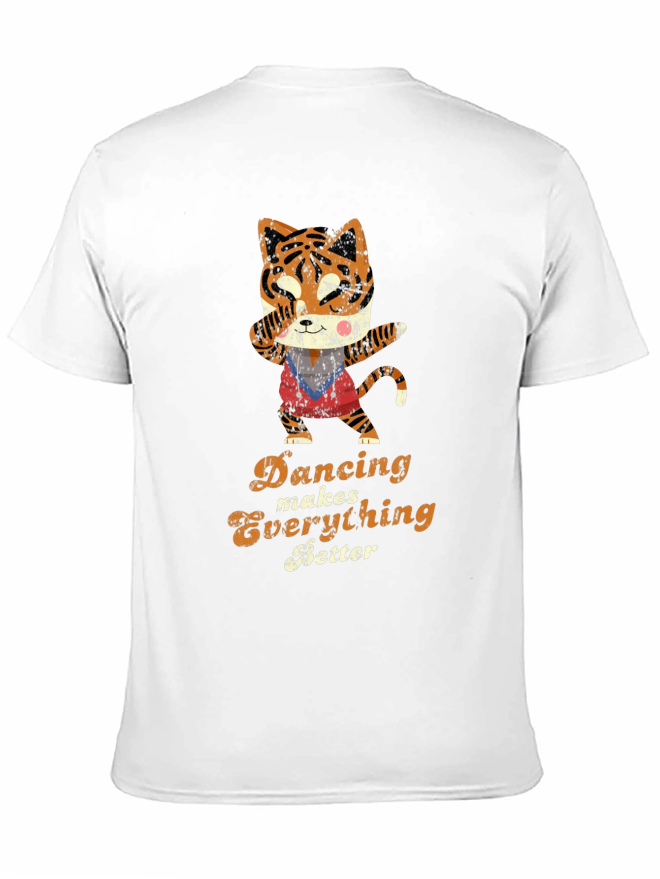 Dancing Tiger Graphic Tee - Makes Everything Better
