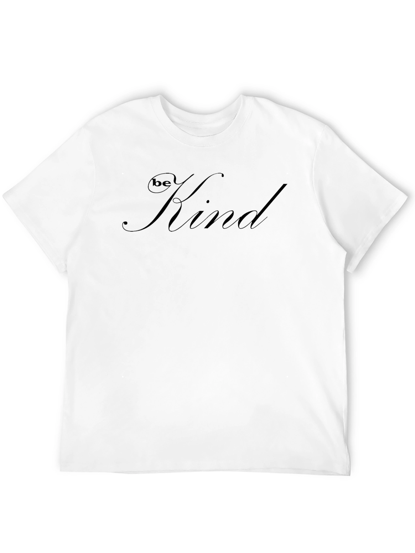 Be Kind Black Tee - Unisex Casual Comfort