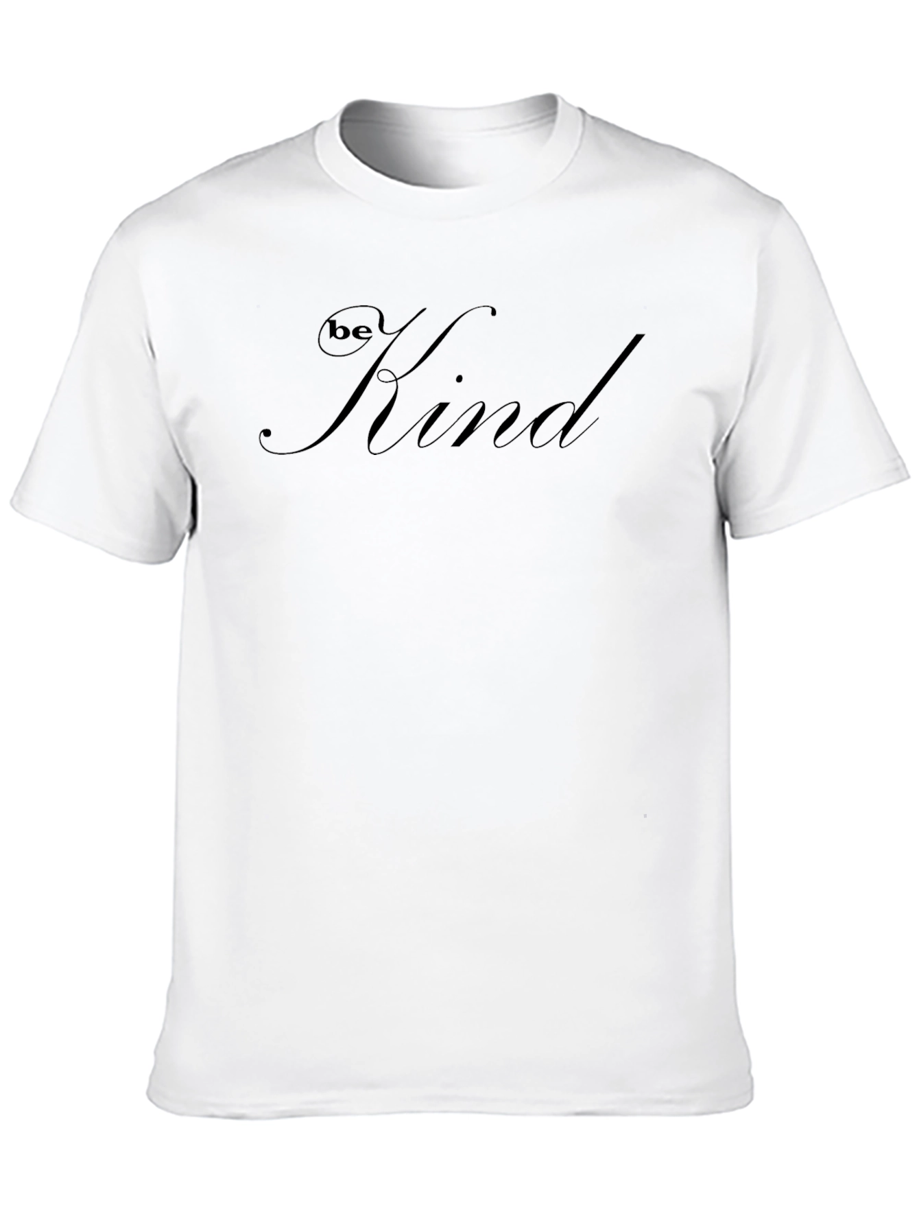 Be Kind Black Tee - Unisex Casual Comfort