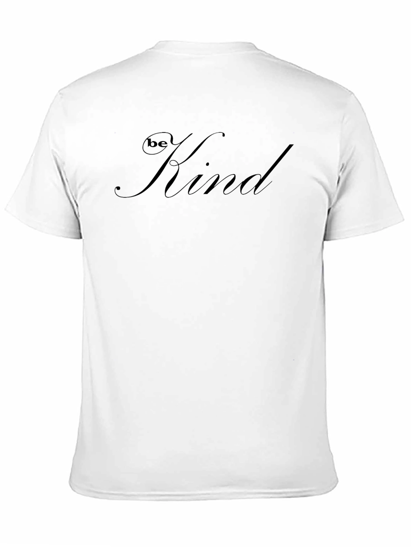 Be Kind Black Tee - Unisex Casual Comfort